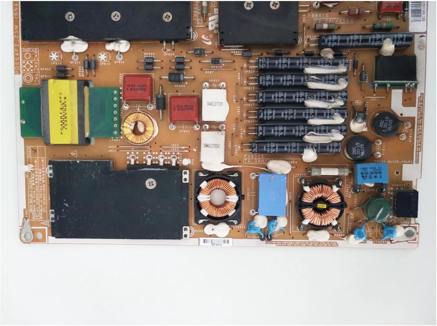 BN44-00363A PD55AF2_ZSM LTF550HQ03-A03 Power Supply Board is for UN55C8000XFXZA UN55C8000XF UN55C8000 55 Inch TV Parts