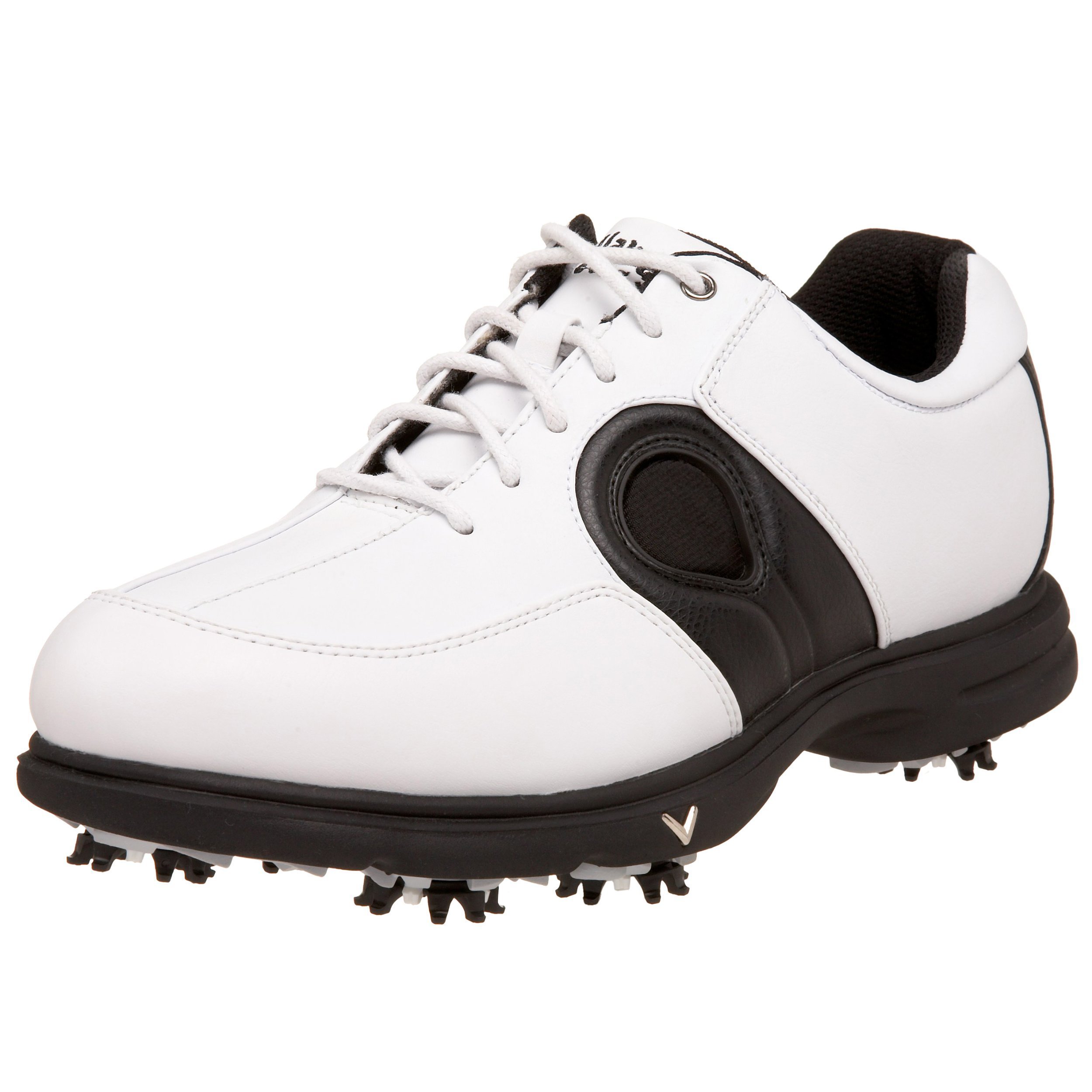 Callaway Men's CG Magna Golf Shoe,White/Black,7.5 M US