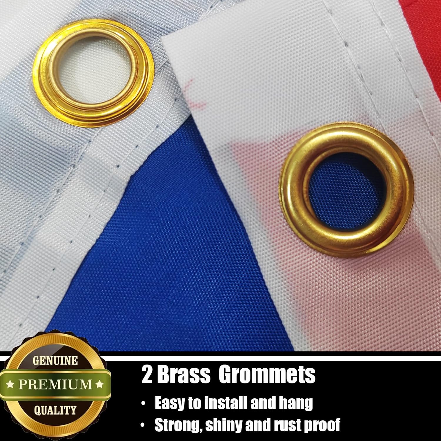 Open Flag for Businesses Sign 3x5 FT Sturdy for Outside, Heavy Duty 3Ply Polyester Business Open Flags Outdoor, Double Sided Long Lasting Open Sign Flag Brass Grommets - Image 3