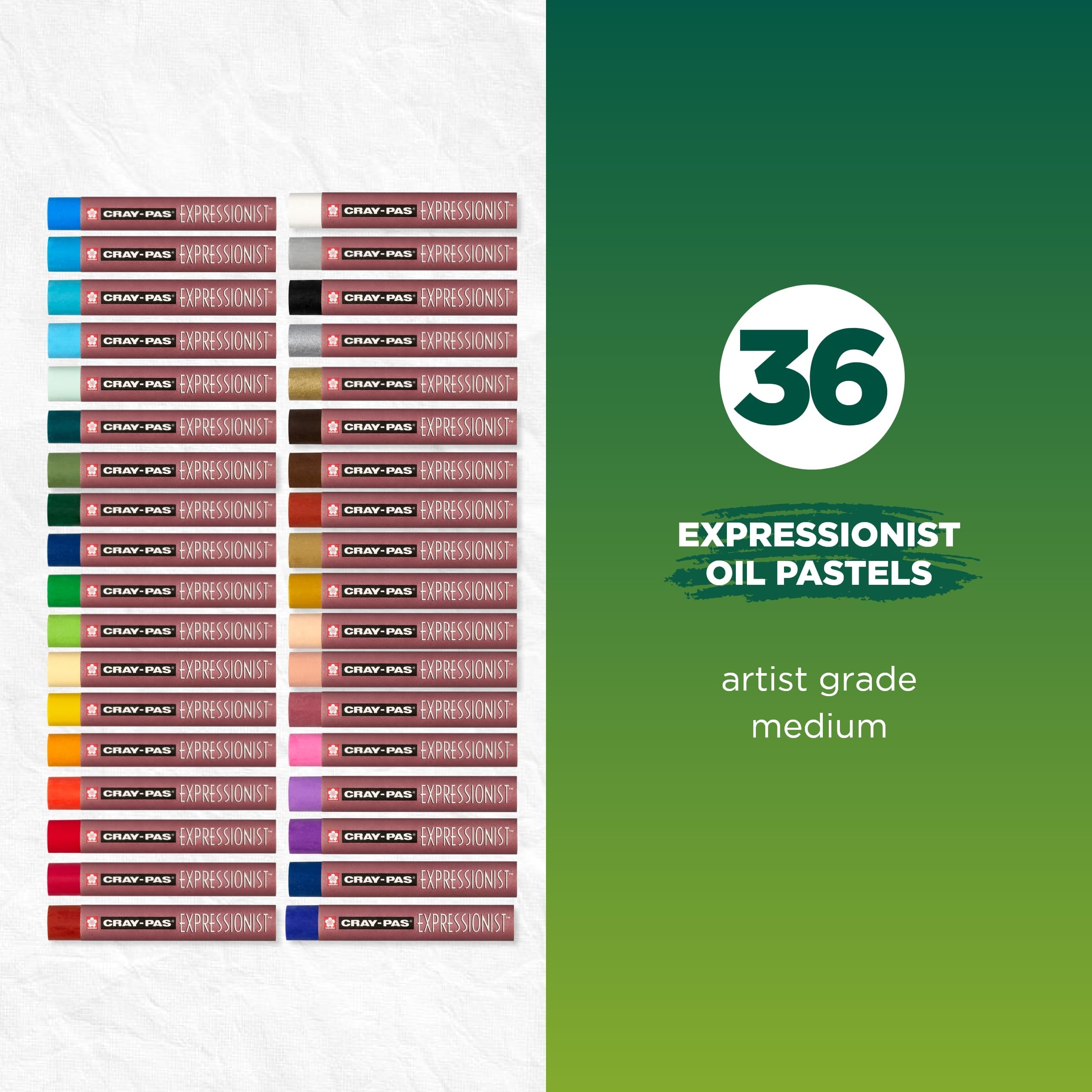 Amazon.co.jp: Sakura XLP36 36-Piece Cray-Pas Expressionist