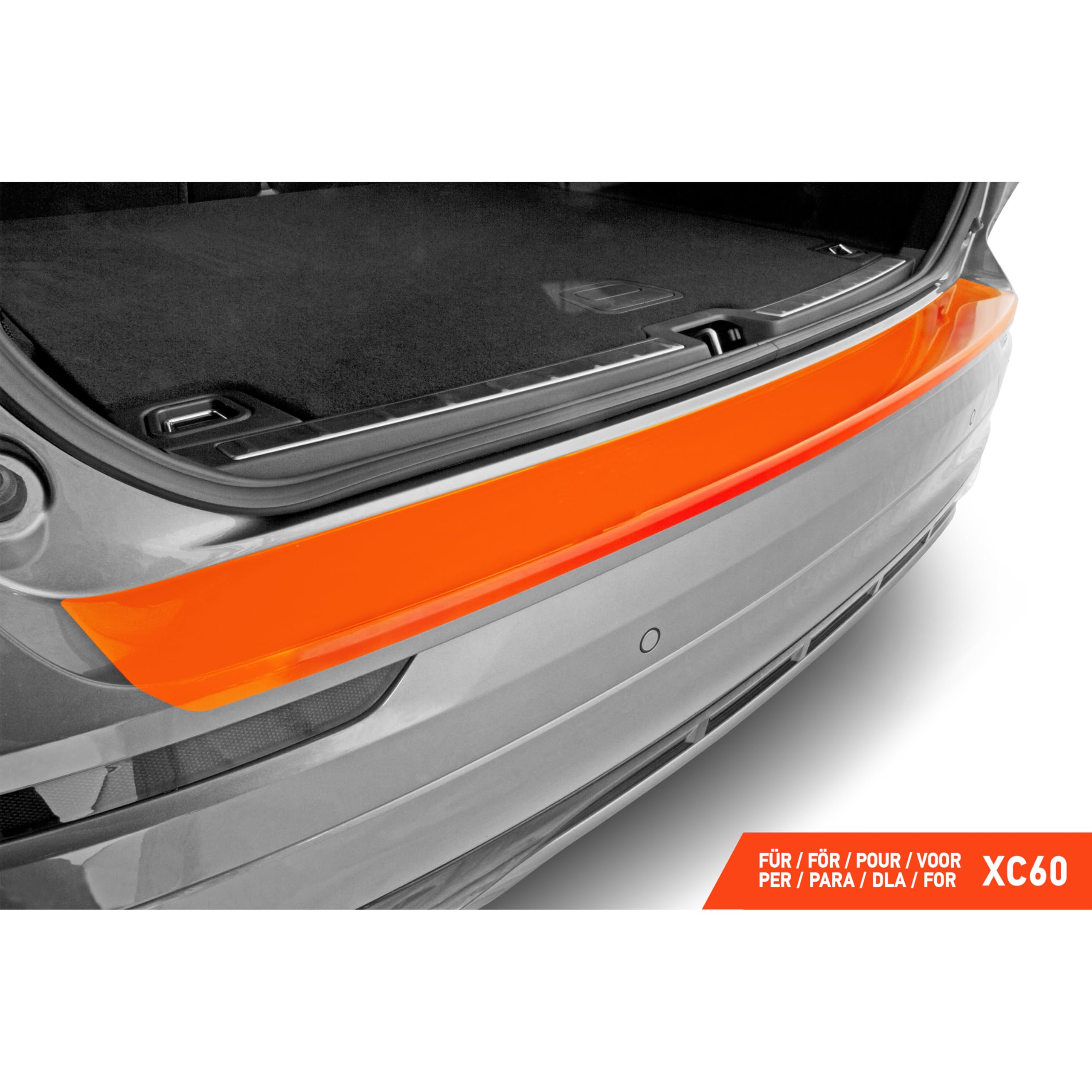 Luxshield folia ochronna na krawędź załadunkową Volvo XC60 II 2017-2026 przezroczysta błyszcząca