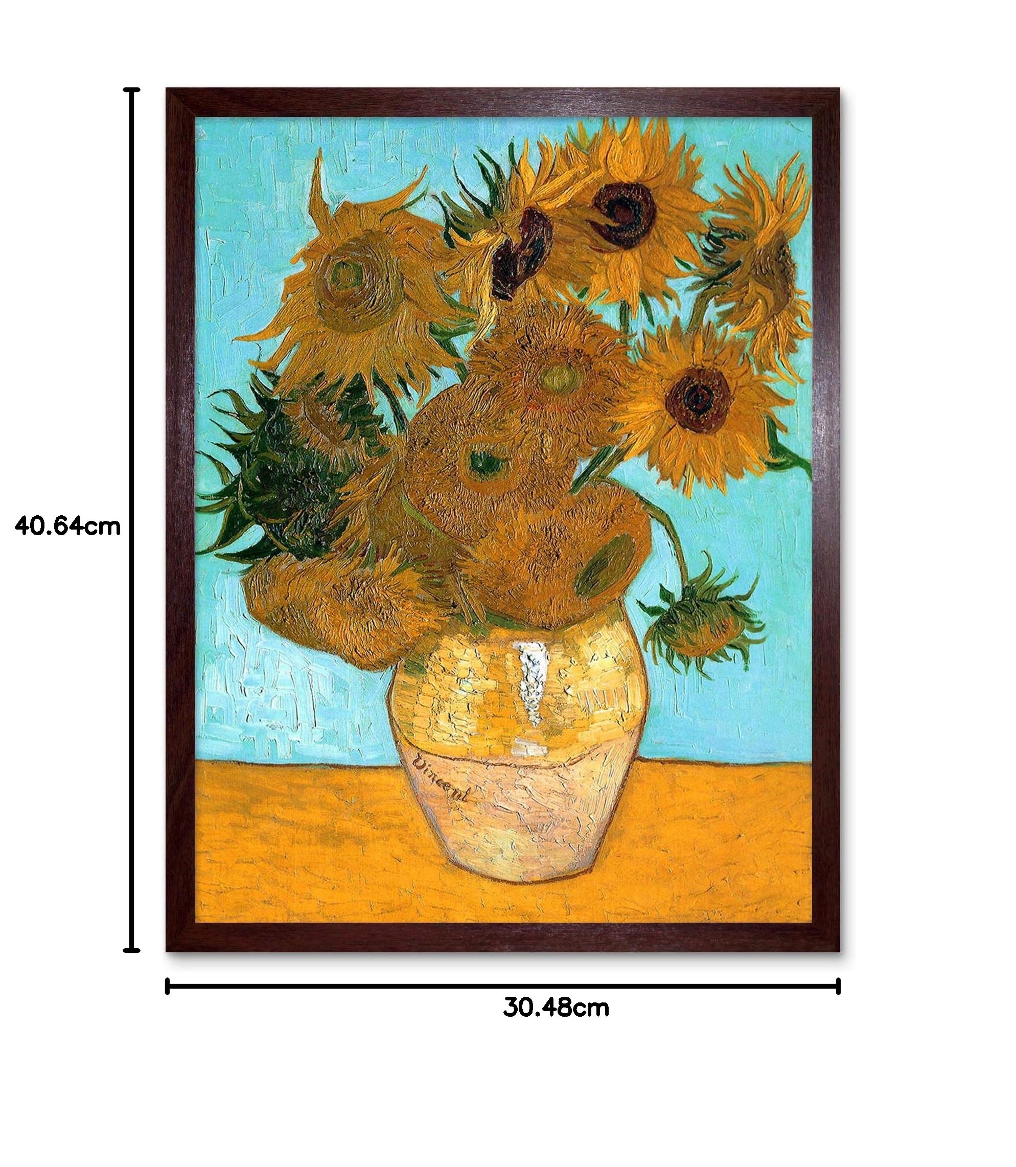 Amazon.co.jp: Vincent Van Gogh Still Life Vase With Twelve