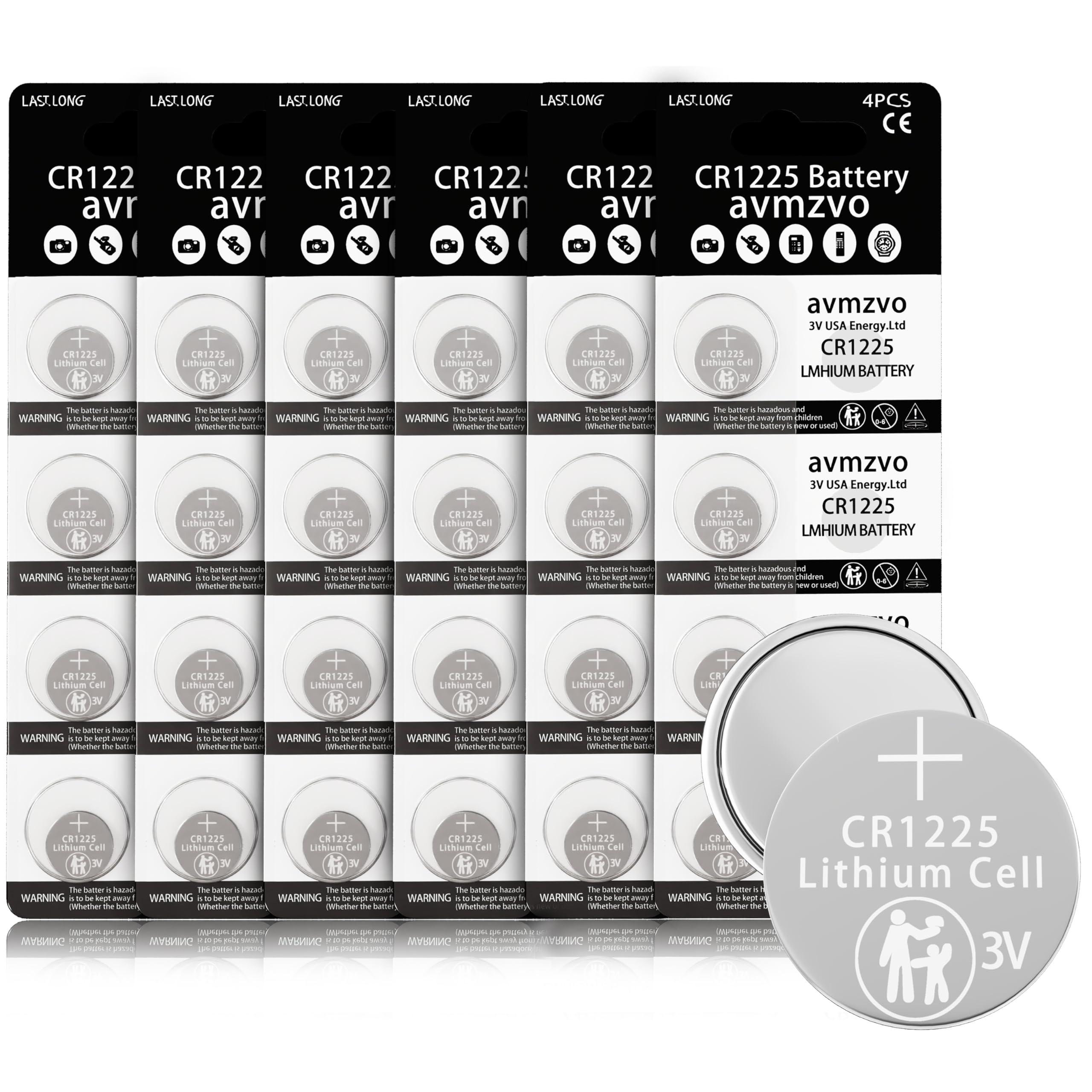 Energizer BR1225 - 3V - Lithium Knoopcel | Gratis Verzending