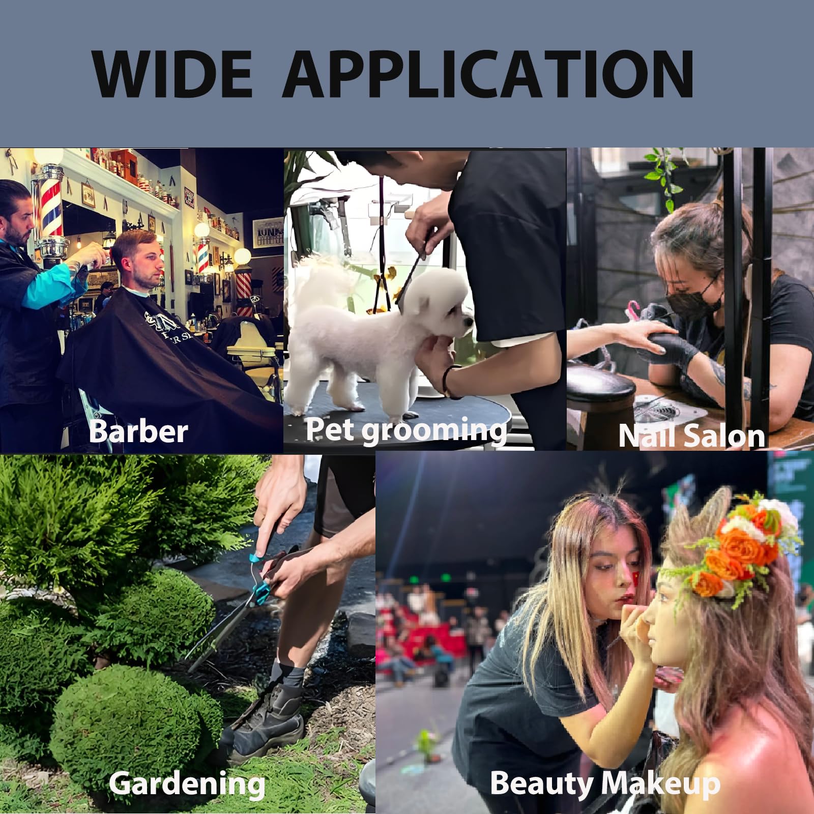 Amorar Hundefriseur-Schürze - Wasserdichte Pet Grooming Schürze Mit Taschen