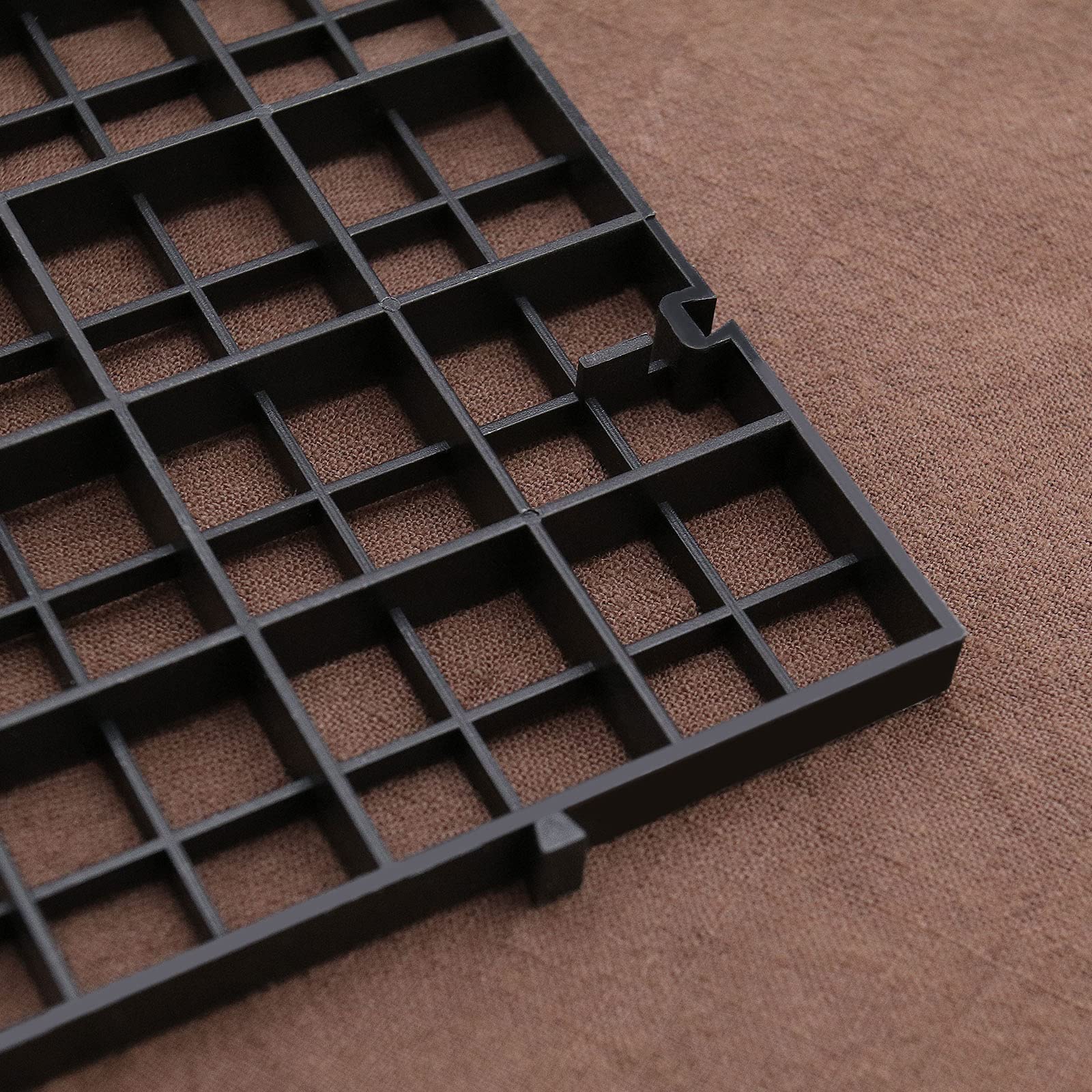 10 Stück Aquarium Teiler Isolation Tafel Trennwand Separator Schwarz Mischzucht Fische Kampf Fernhalten