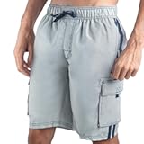 Mens Barracuda Swim Trunks (Regular & Extended Sizes)