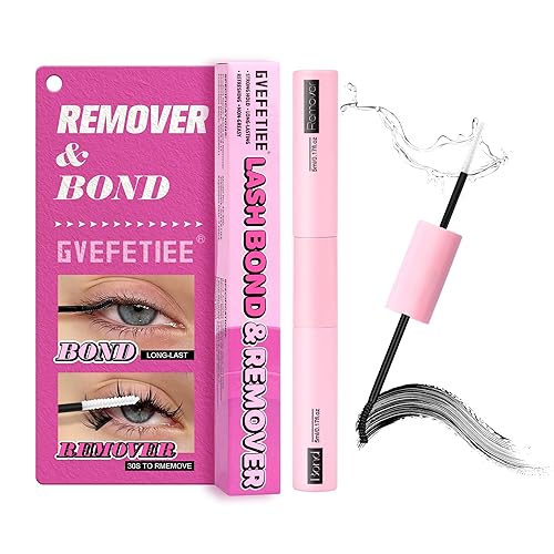 Adhesivo y removedor de pestañas para extensiones de pestañas individuales, extensión de pestañas individuales, extensión de pestañas impermeable,