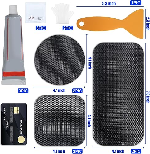 Miniatura 2 de Kit de reparación de parches de trampolín de 3 tamaños  Reparación de rotura o agujero en una alfombrilla de trampolín