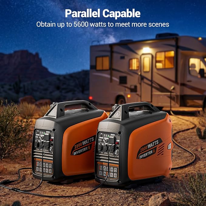 Generador Inverter Portátil 2800W Gasolina miniatura 2
