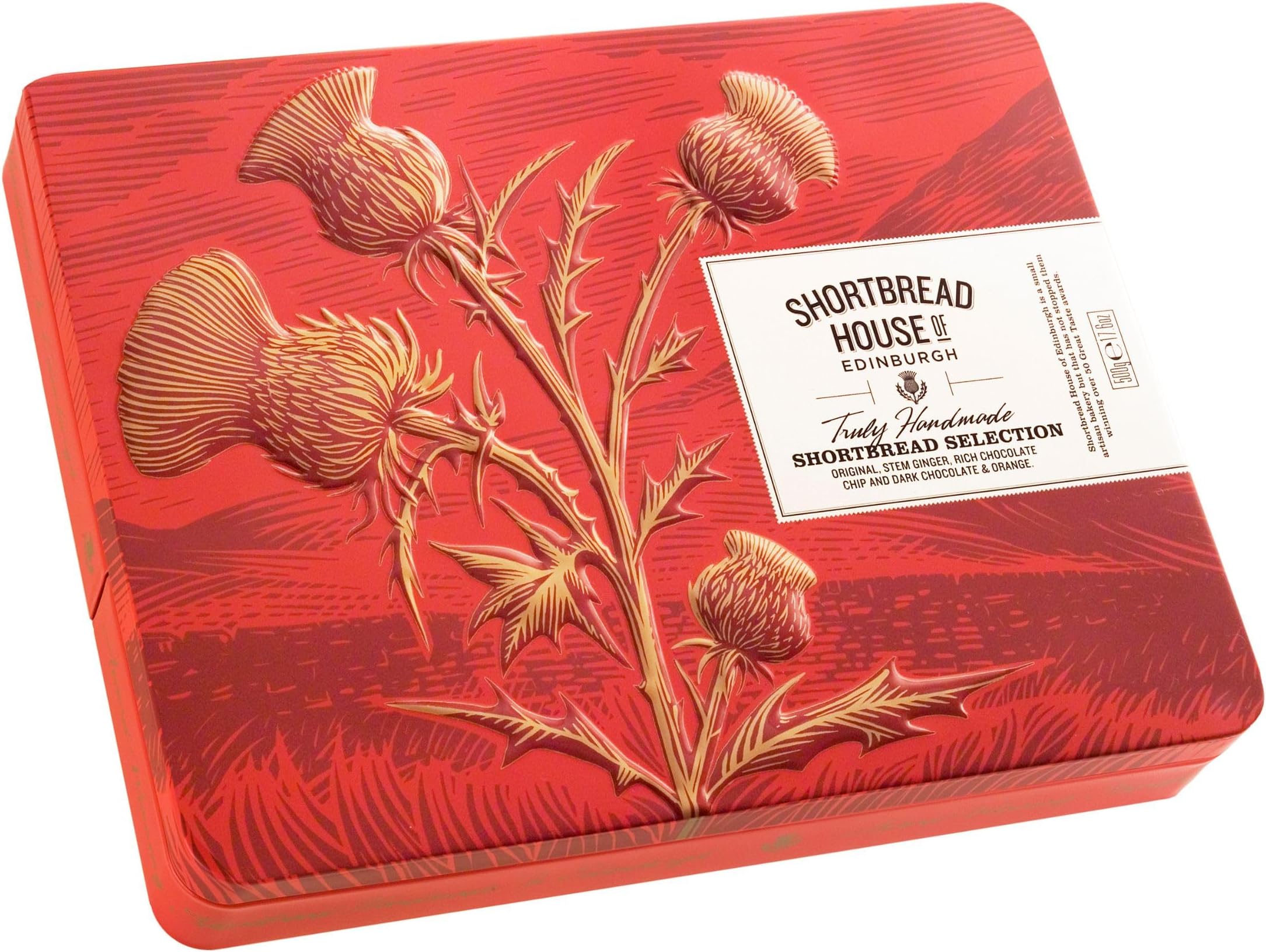 Shortbread House of Edinburgh Handmade Shortbread Fingers Selection in Tin 500 g