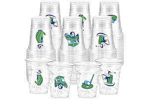 100 Pack Golf Ball Party Cups Decorations