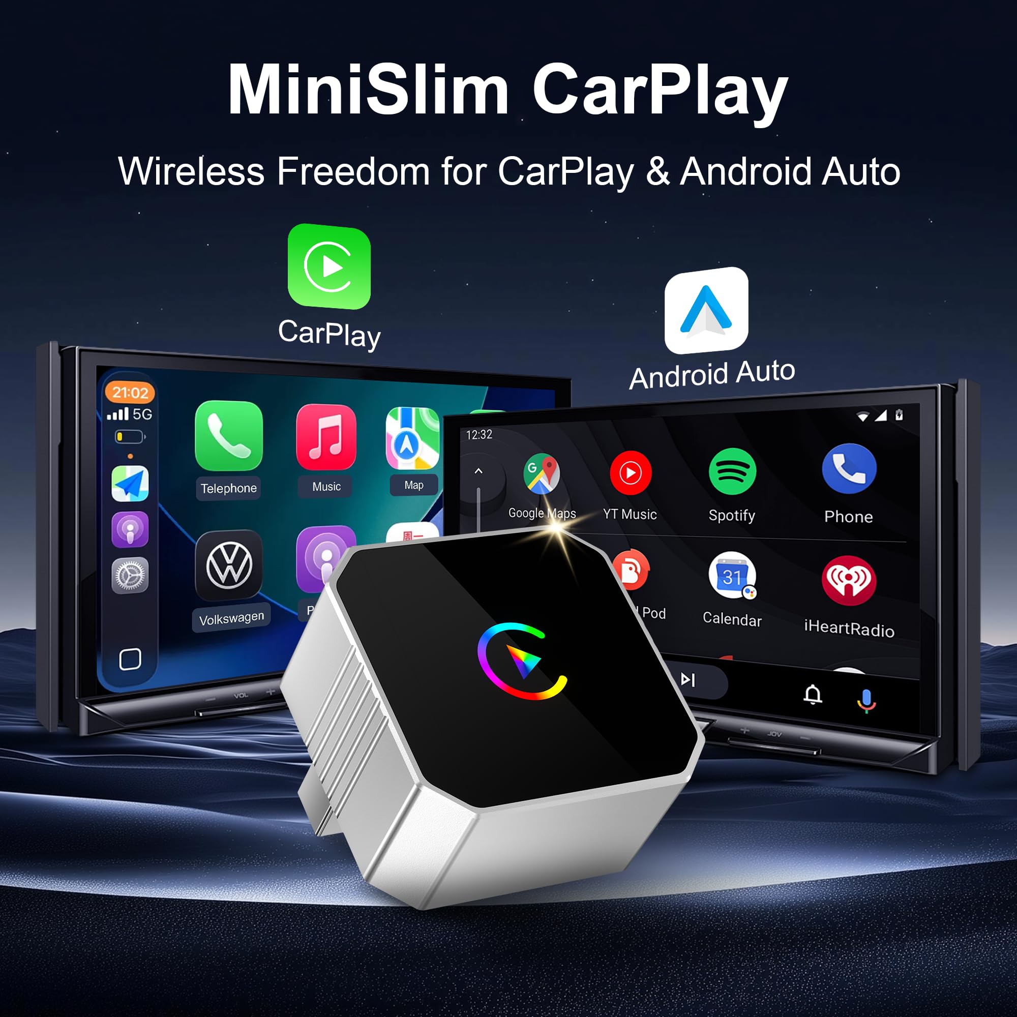 Amazon.com: 2026 Upgraded Mini Wireless CarPlay Adapter for Apple