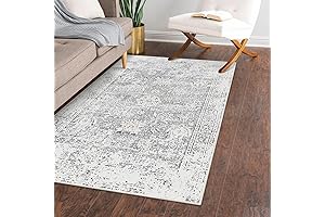 Vintage Floral Washable 3x5 Area Rug