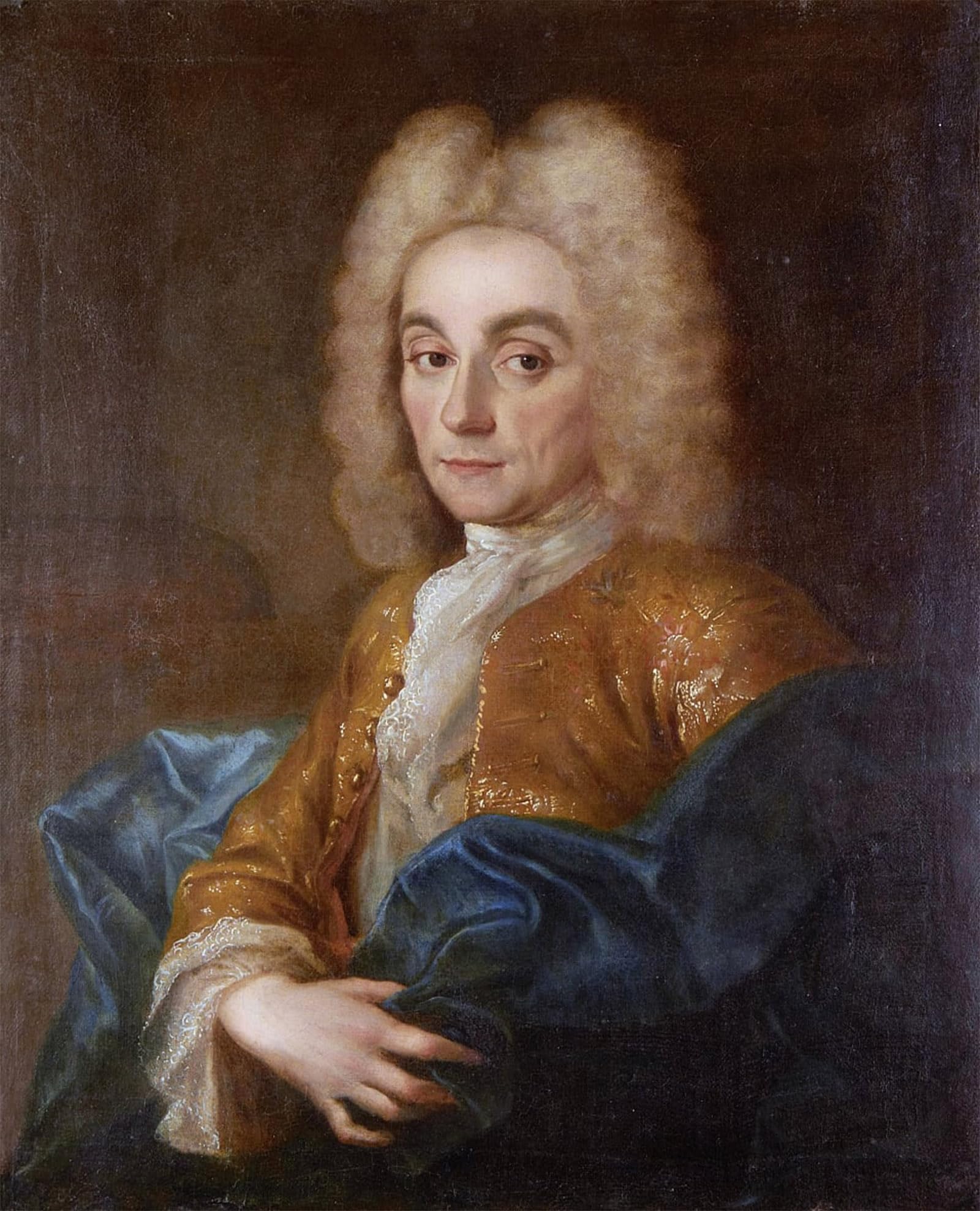 ARTXLXXBN Famous Painting Canvas Artwork Graffiti Print Charles Francois by Jean Baptiste Oudry Portrait Canvas Image for Home Decor 60x90cm
