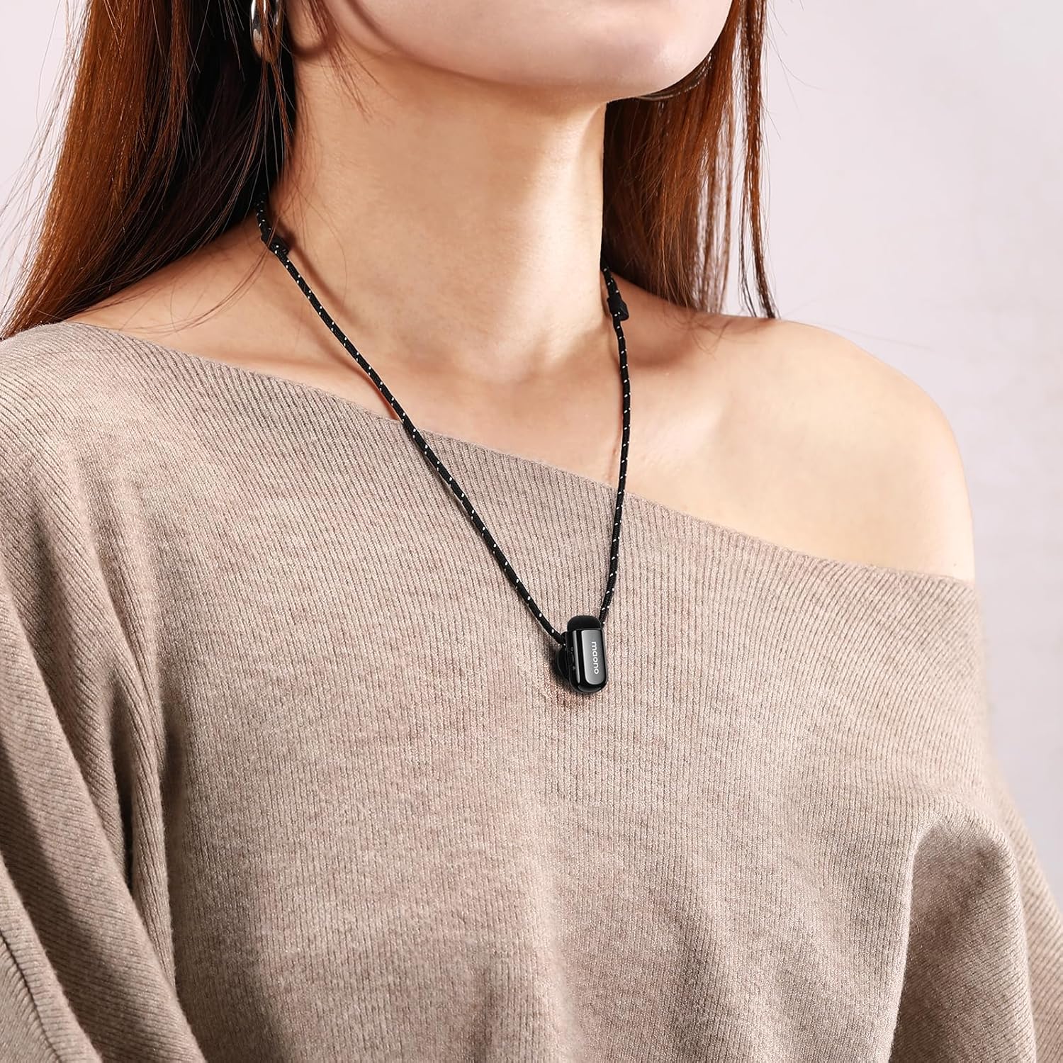 MAONO Wave T1 Mini Wireless Lavalier Microphone for iPhone 15/16 & Android Tablet PC with USB-C Plug, 4-Level Noise Cancellation, AI Voice Filter with Accessories for Video Recording TikTok YouTube