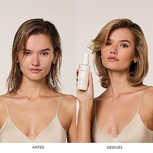 Miniatura 2 de OUAI Acondicionador sin enjuague y protector térmico para el cabello - Prepara el cabello para el peinado o usa como spray desenredante