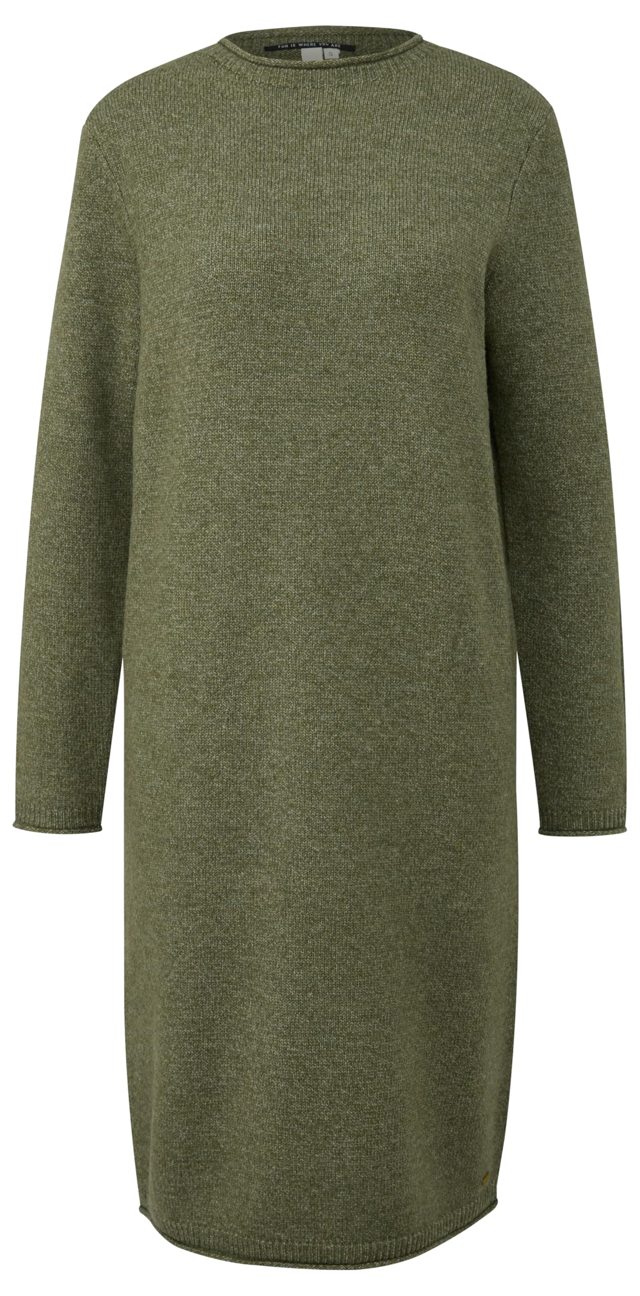 QS Meliertes Strickkleid