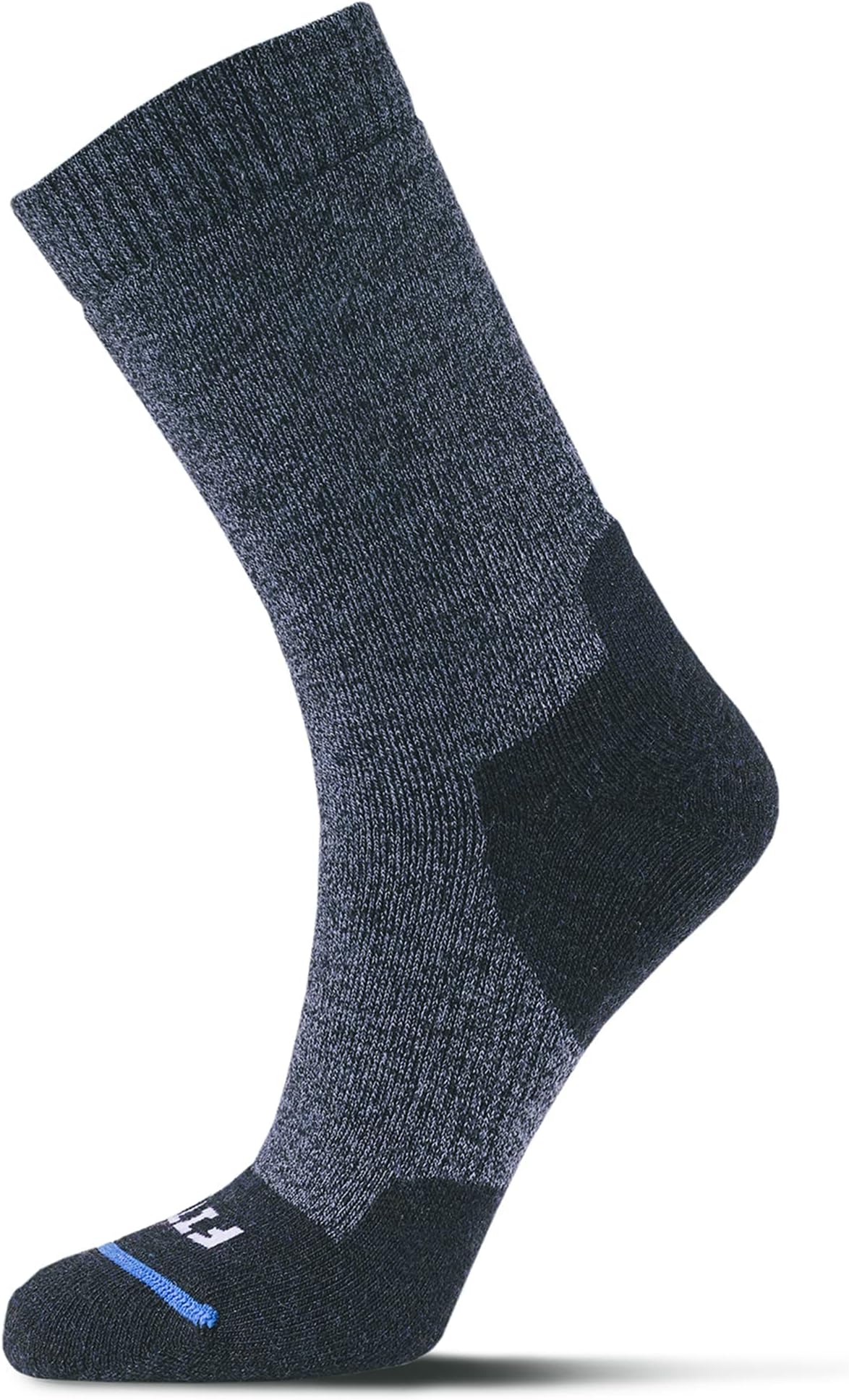 FITSMedium Hiker, Merino Wool, Cushion, Moisture-Wicking, Breathable, Odor Resistant, Mens and Womens Hiking Socks