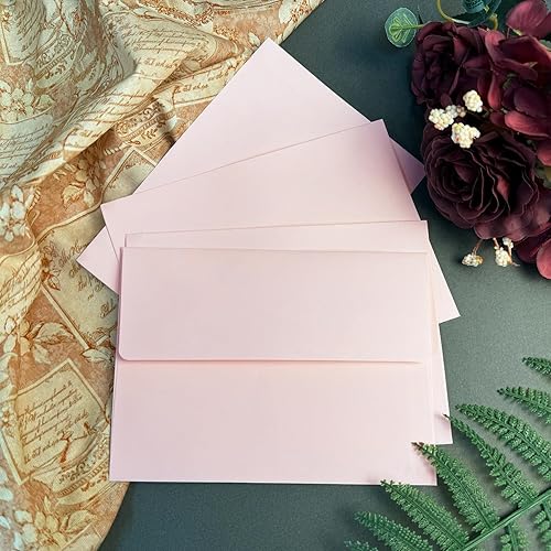 Miniatura 3 de 50 paquetes de sobres de 4 x 6 pulgadas para invitación, sobres de papel kraft A6 autosellantes para tarjetas, fotos, bodas, cumpleaños, fiestas,