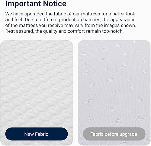 Miniatura 5 de Avenco Colchón Twin de 8 Pulgadas, Colchón de Espuma con Memoria Twin en una Caja para Sueño Cómodo y Alivio de Presión, Certificado CertiPUR-US