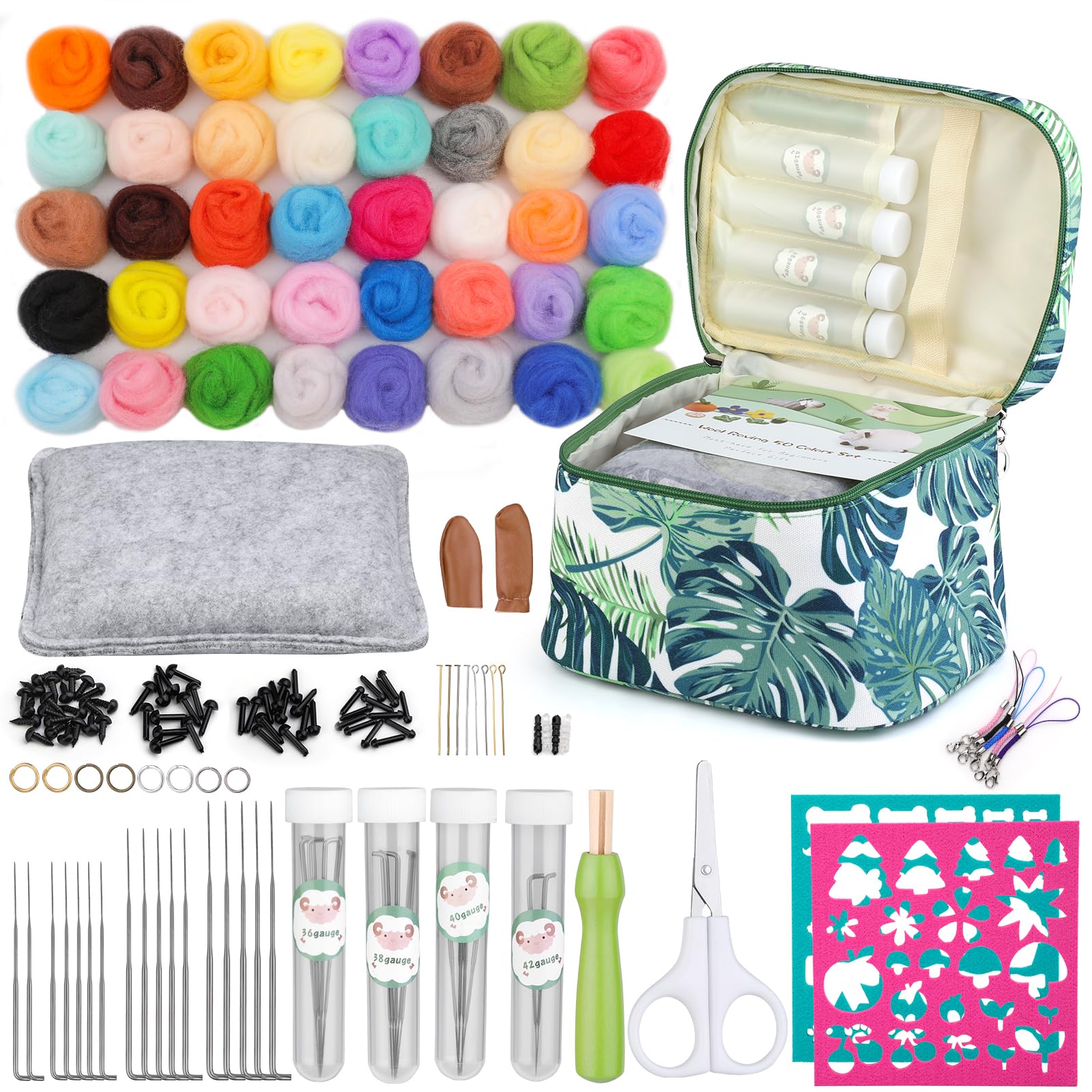 Amazon.com: Needle Wool Felting Starter Kit with Exquisite