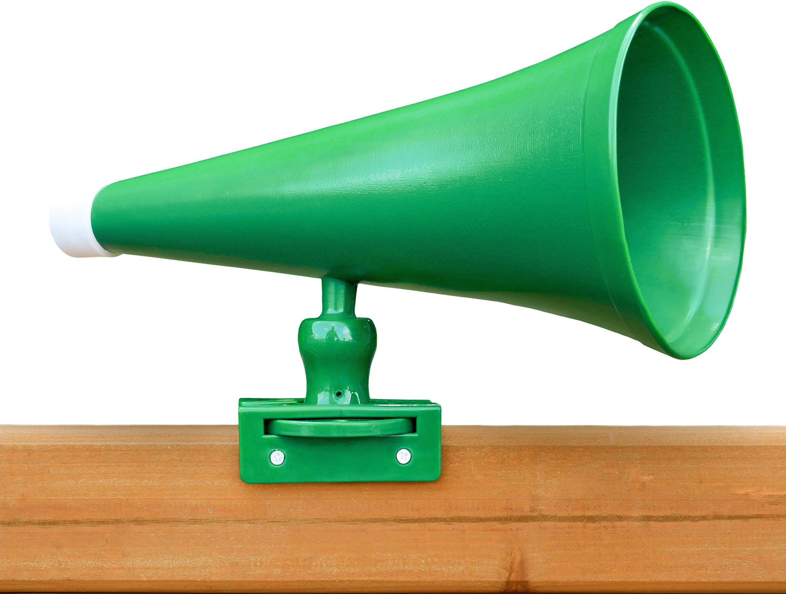 Gorilla Playsets07-0022-G Megaphone Plastic Swing Set Accessory with Mount, Green