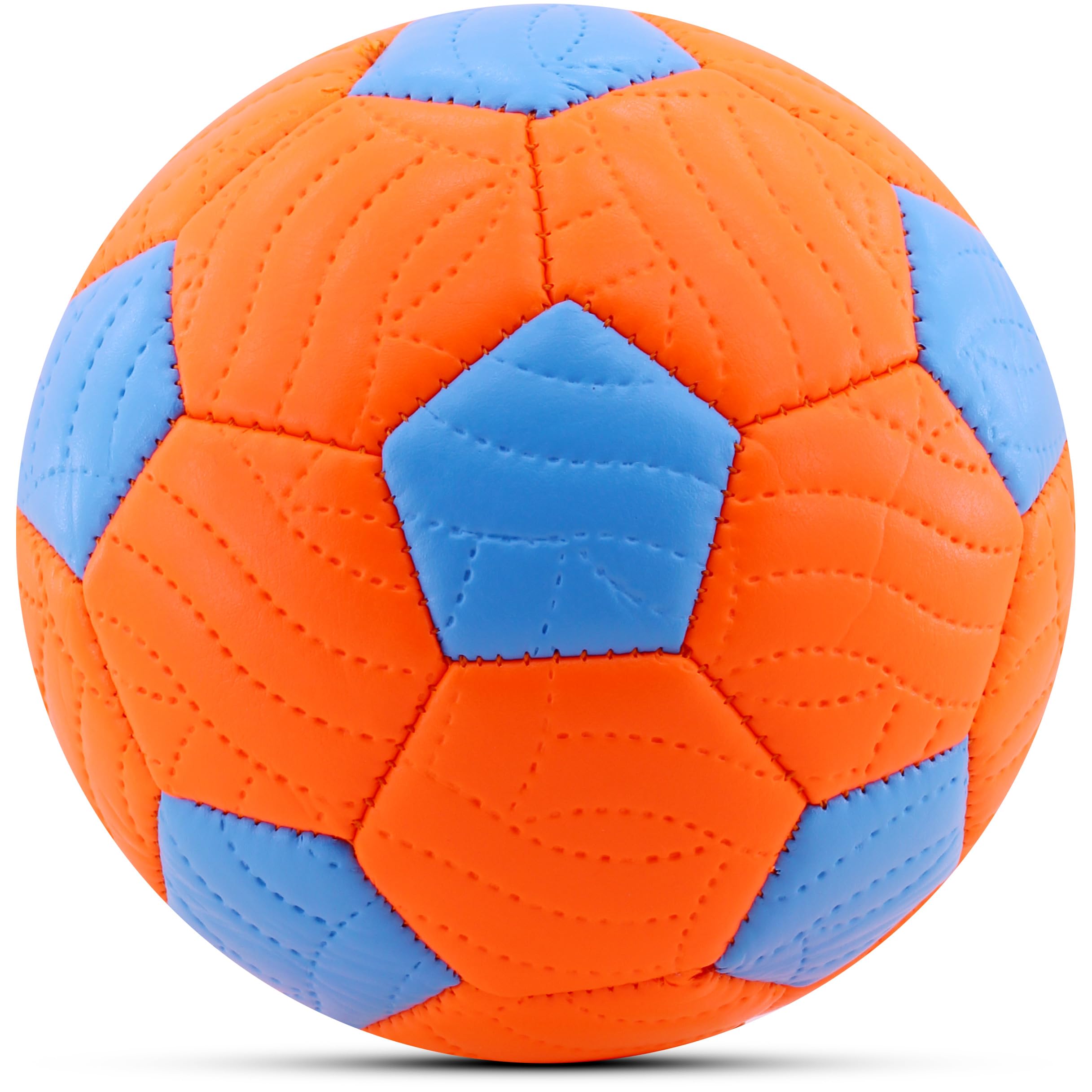 Telvesse Hentbol Topu Renkli Soft Katman Çocuk Mini Futbol Topu No:1 İç Mekan Minik Top