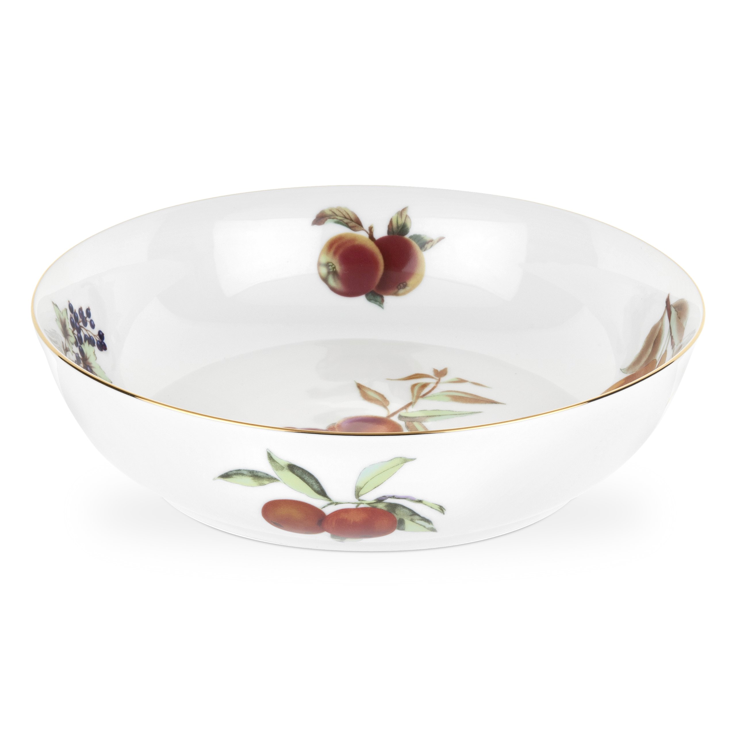 Portmeirion Gold Royal Worcester Evesham Serving Bowl
