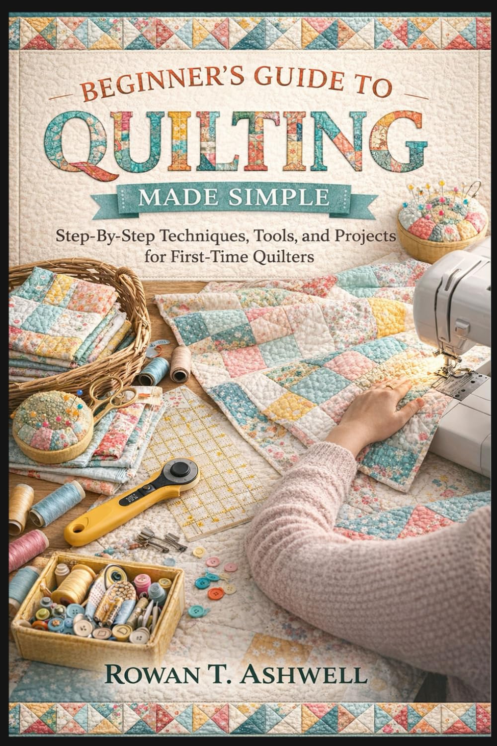 BEGINNER’S GUIDE TO QUILTING MADE SIMPLE: Step-By-Step Techniques, Tools, And Projects For First-Time Quilters