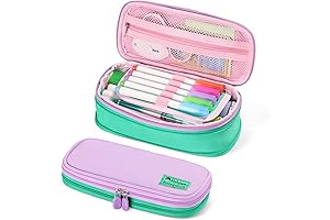 Exquisite Iridescent Pencil Case for Schoolgirl Enchantment