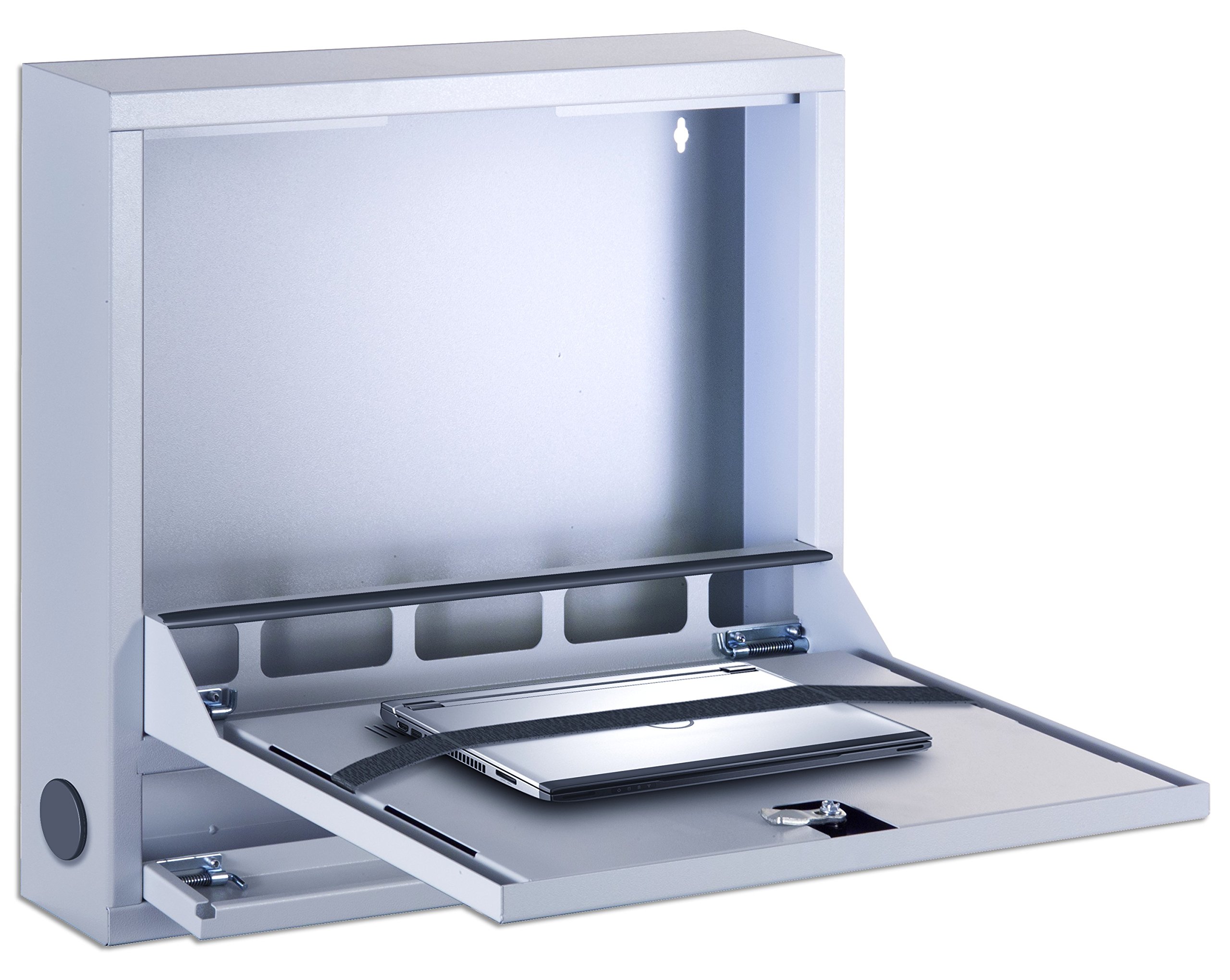 Techly Professional 102291 Box di Sicurezza per Notebook e Accessori per LIM Basic Grigio Grigio