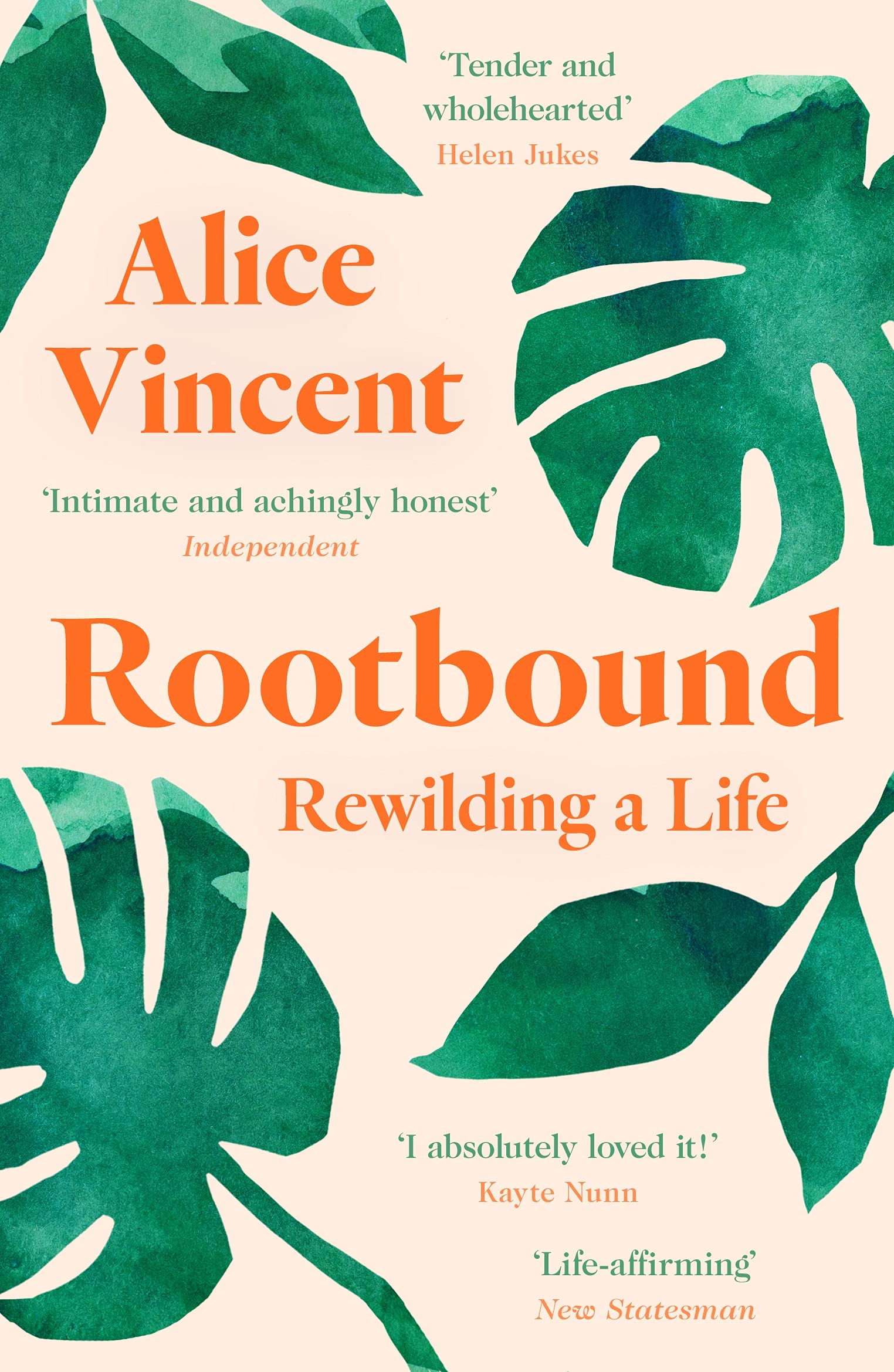 Rootbound: Rewilding a Life by Alice Vincent 9781786897725 NEW book