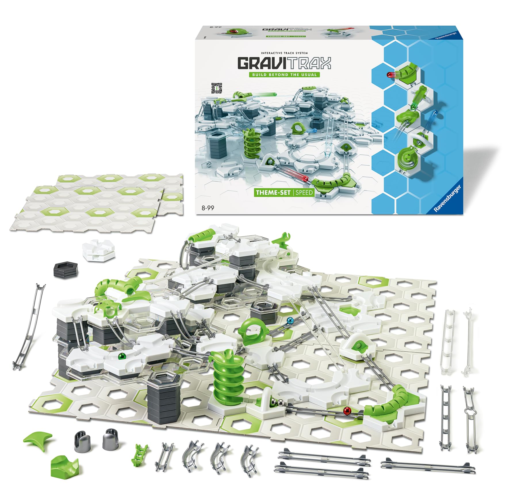Ravensburger Gravitrax Speed, Innovador y Educativo Juego de Tallo, 8+ años