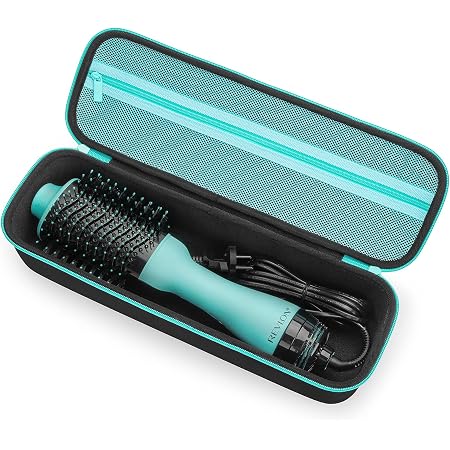 Amazon.com: YINKE Case Compatible con Revlon - Cepillo de aire caliente  para secador de pelo y volumen de un solo paso, bolsa de transporte de  almacenamiento 9 (solo funda) (azul) : Belleza