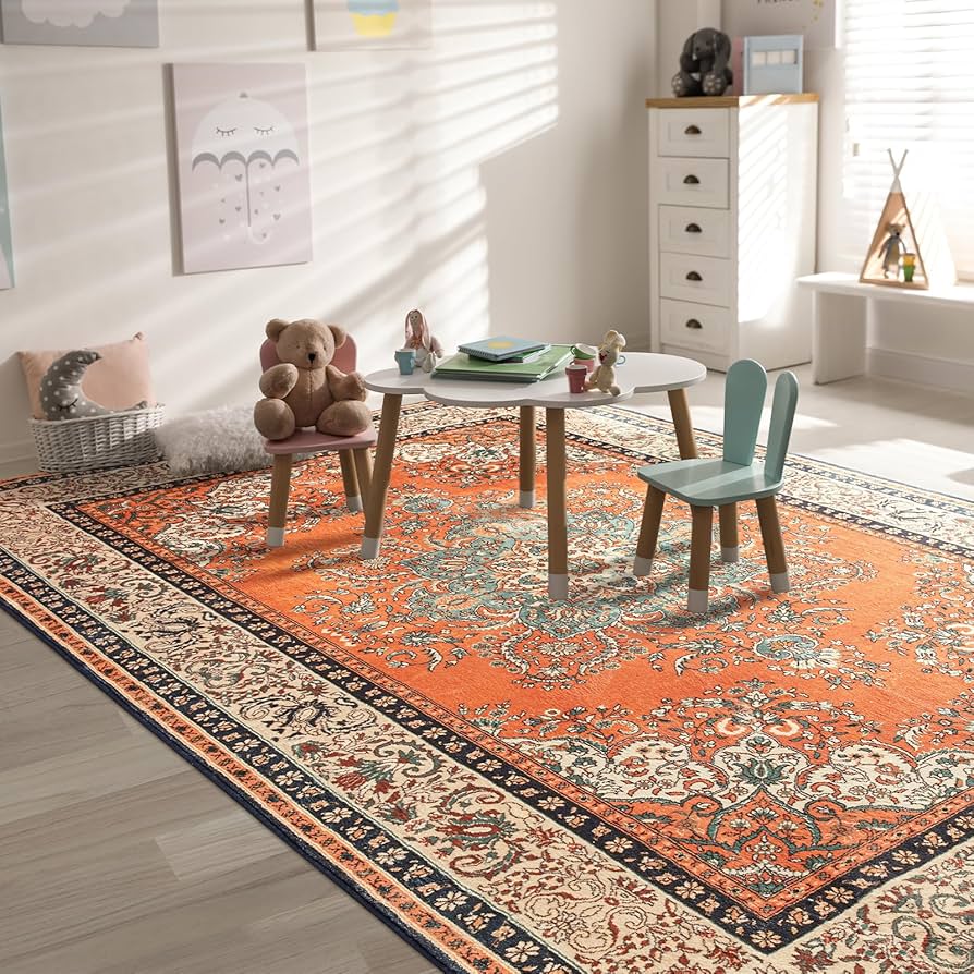 87.5×179 “Orange Flamingo” ViNTAGE RUG 87.5×179 “Orange Flamingo” ViNTAGE RUG 87.5×179 “Orange