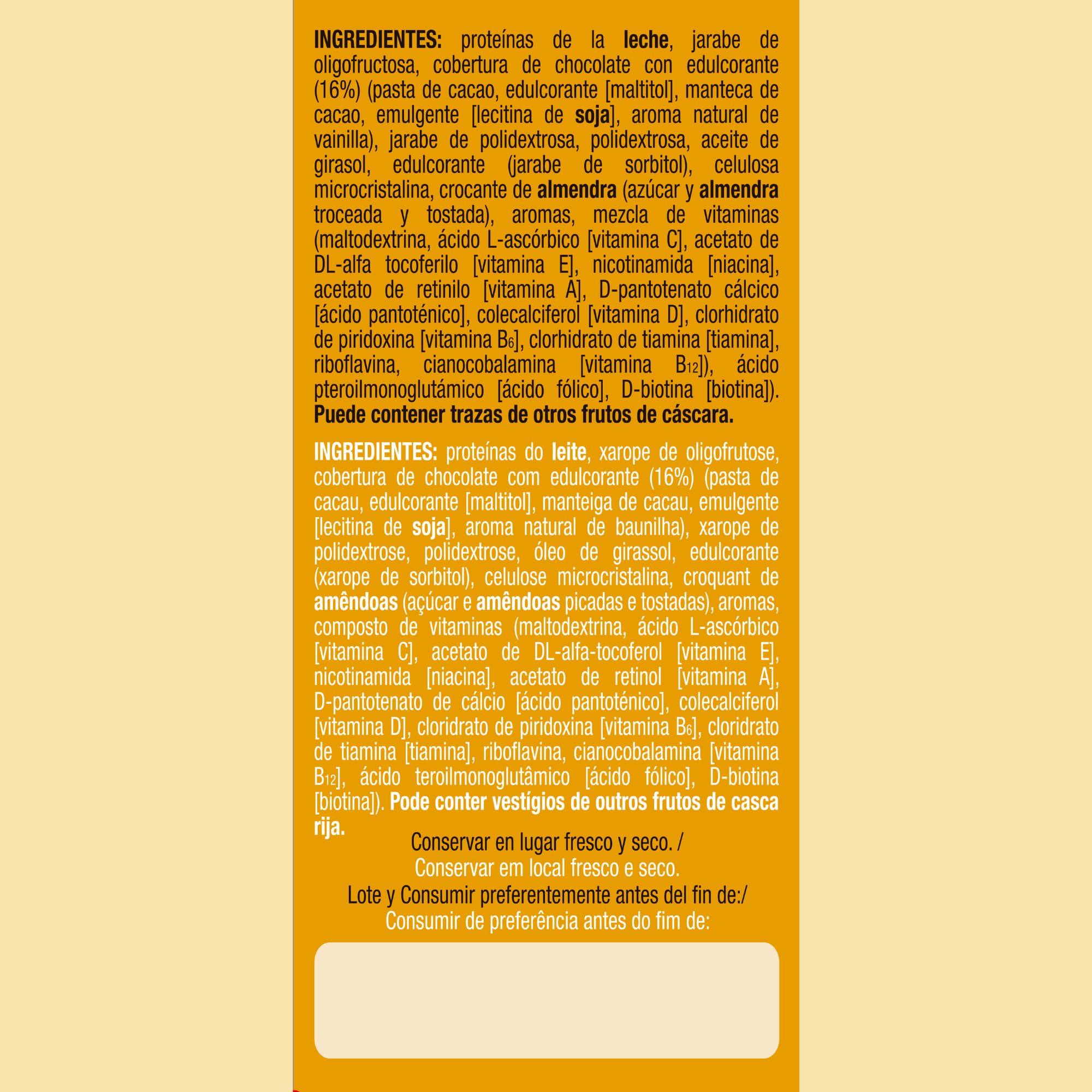 Siken Diet - Barrita Sabor Vainilla y Caramelo. Rica en Proteínas y en fibras - Estuche con 5 uds, 180 gr