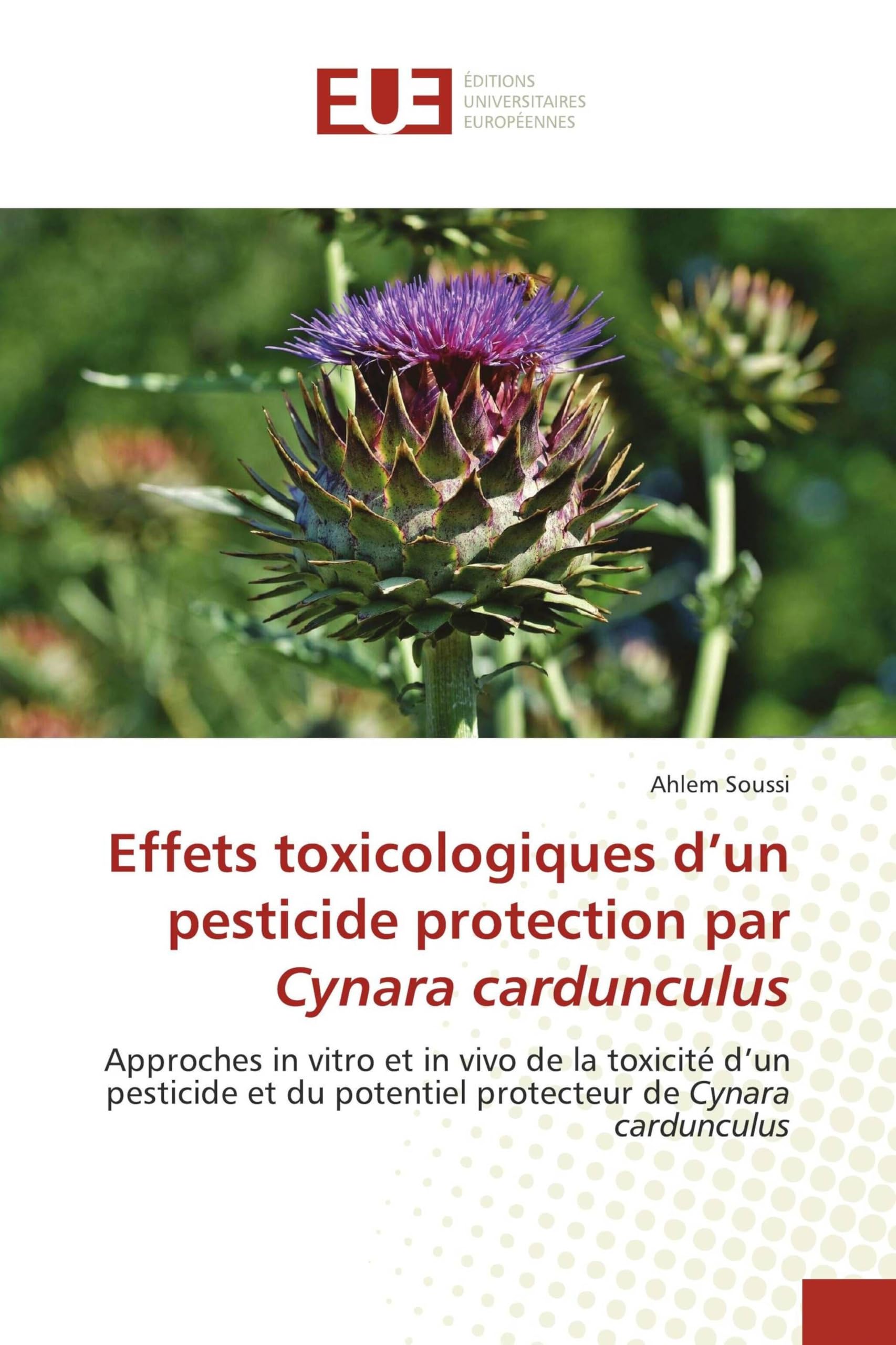 Effets toxicologiques d'un pesticide protection par Cynara cardunculus: Approches in vitro et in vivo de la toxicité d'un pesticide et du potentiel protecteur de Cynara cardunculus