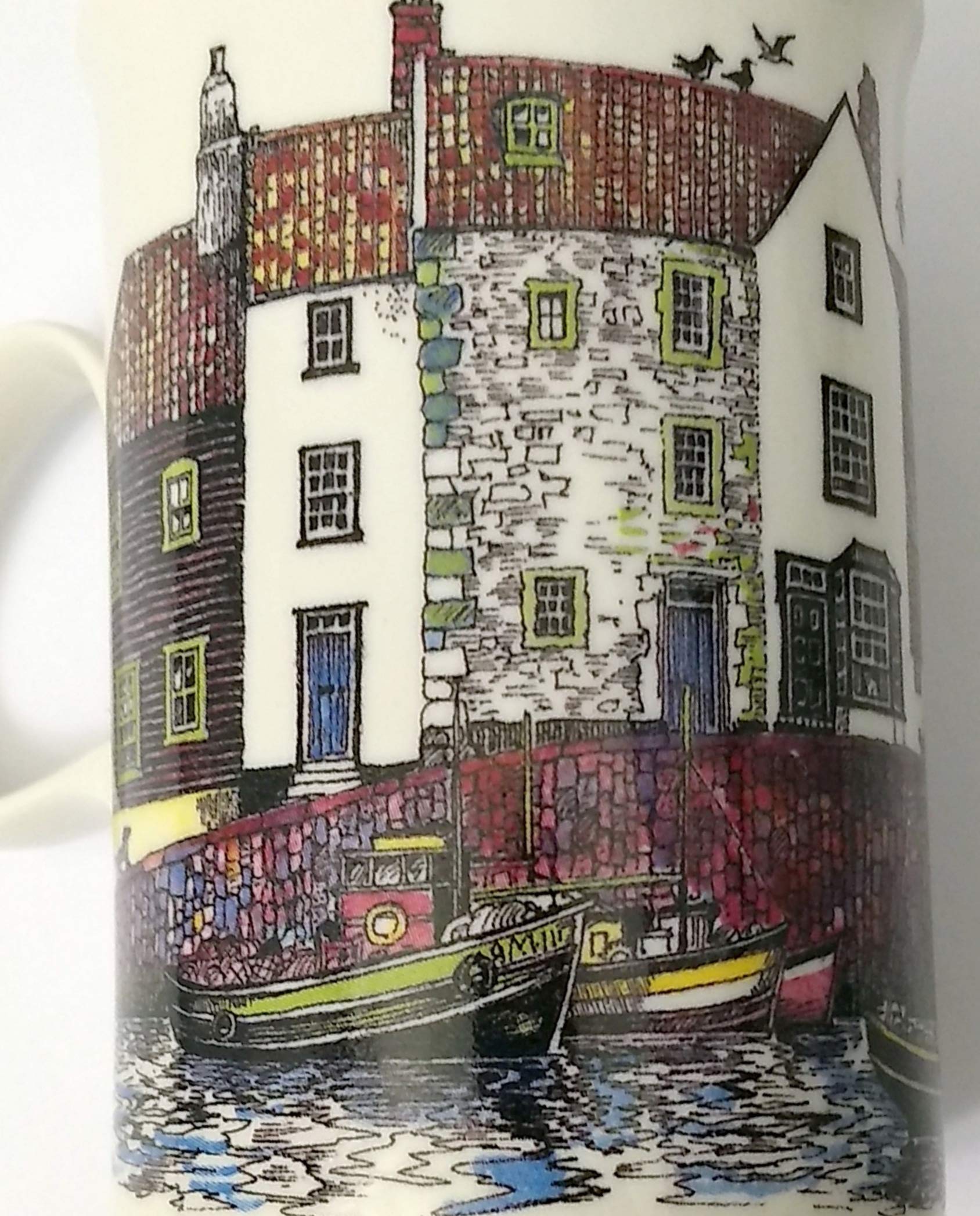 Dunoon Houses and Boats Coffee Mug