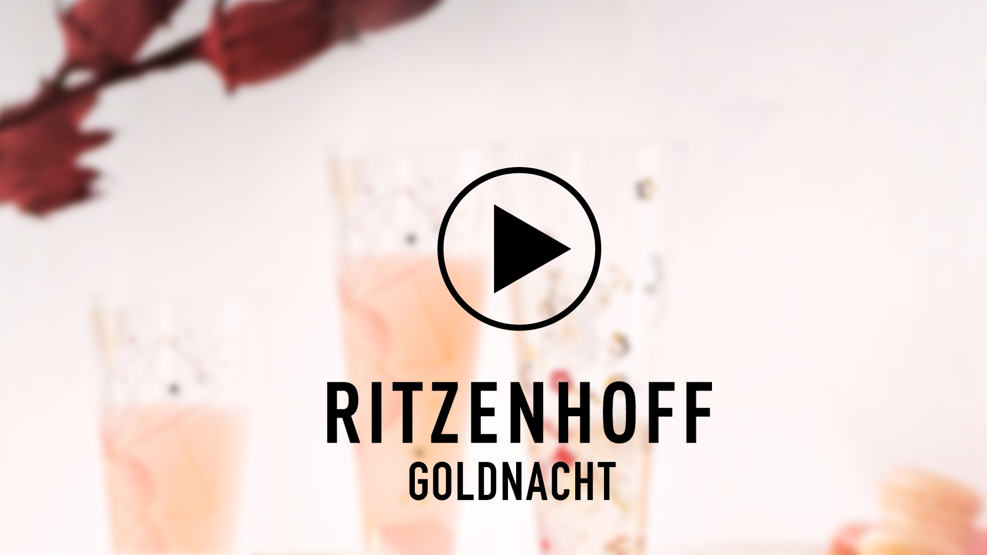 Produktbild von RITZENHOFF 1071024 Champagnerglas 200 Ml - Serie Goldnacht Nr. 24