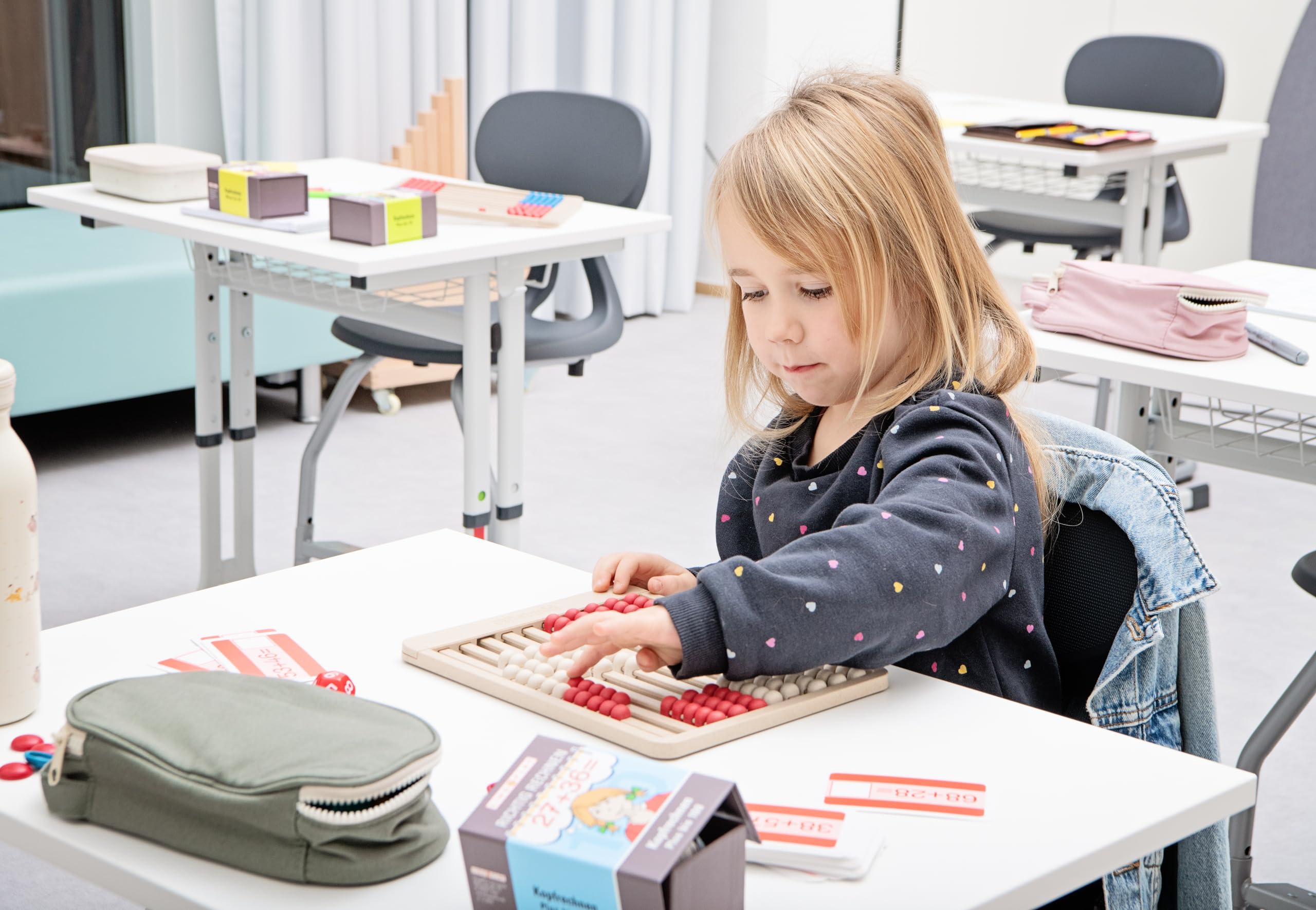 Betzold Rechenrahmen aus treeNside-Material ZR bis 100 - Rechenschieber