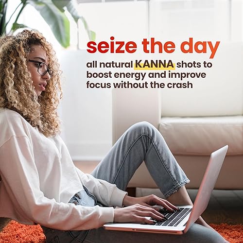 Miniatura 4 de Hipshots Disparos energéticos para apoyo energético - Natural con Kanna, B12, L-teanina y 200 mg de cafeína. (Paquete de 12)