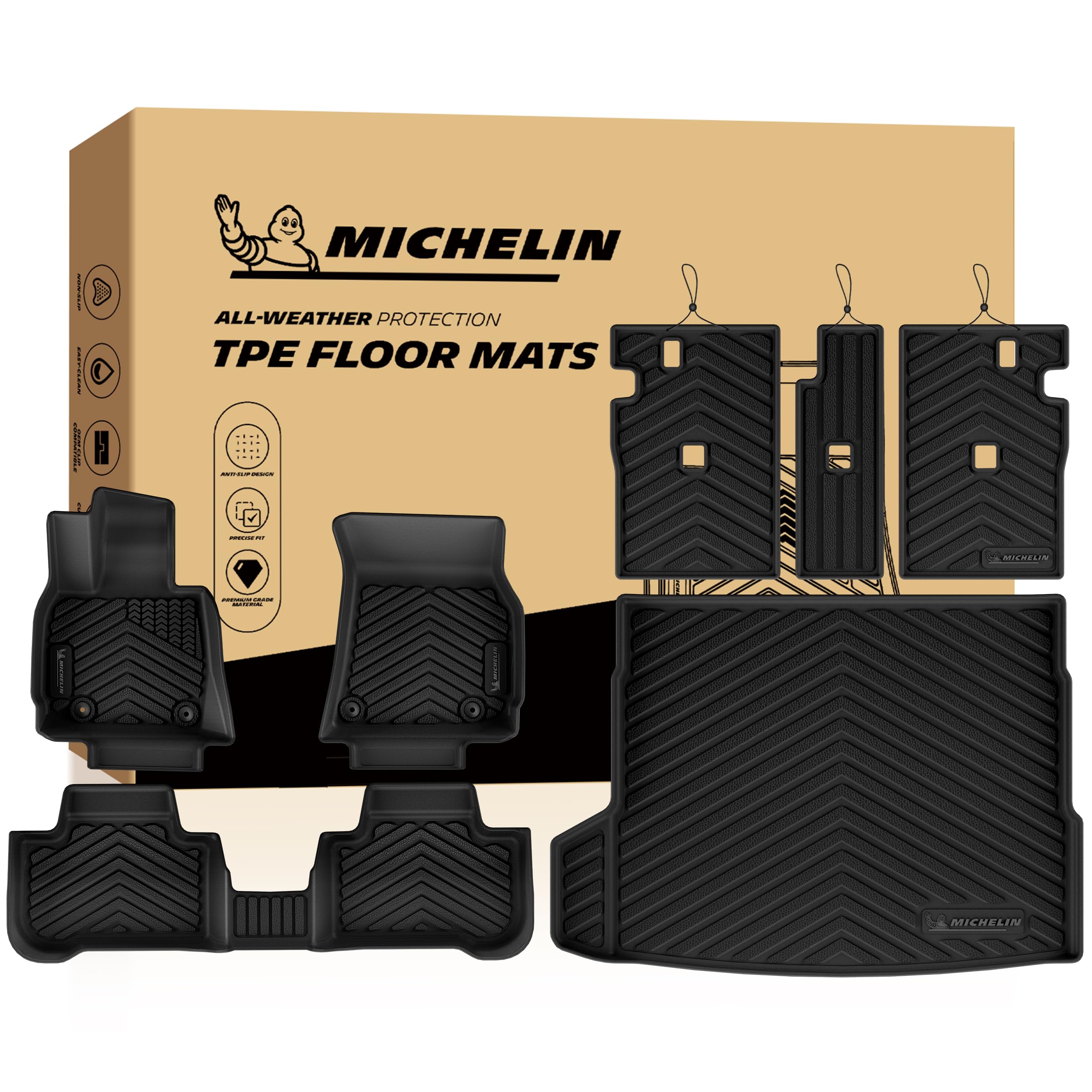 Michelin Vehicle Mats for 2025-2026 BMW X3 G45 30 xDrive/M50 xDrive