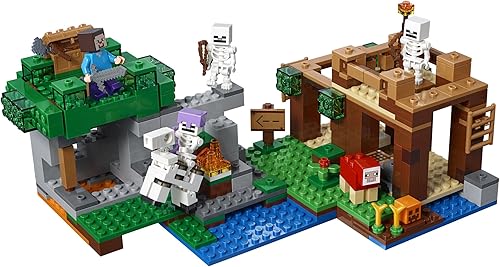 Miniatura 7 de LEGO 21146 Minecraft El ataque de esqueleto - Kit de construcción (457 piezas)