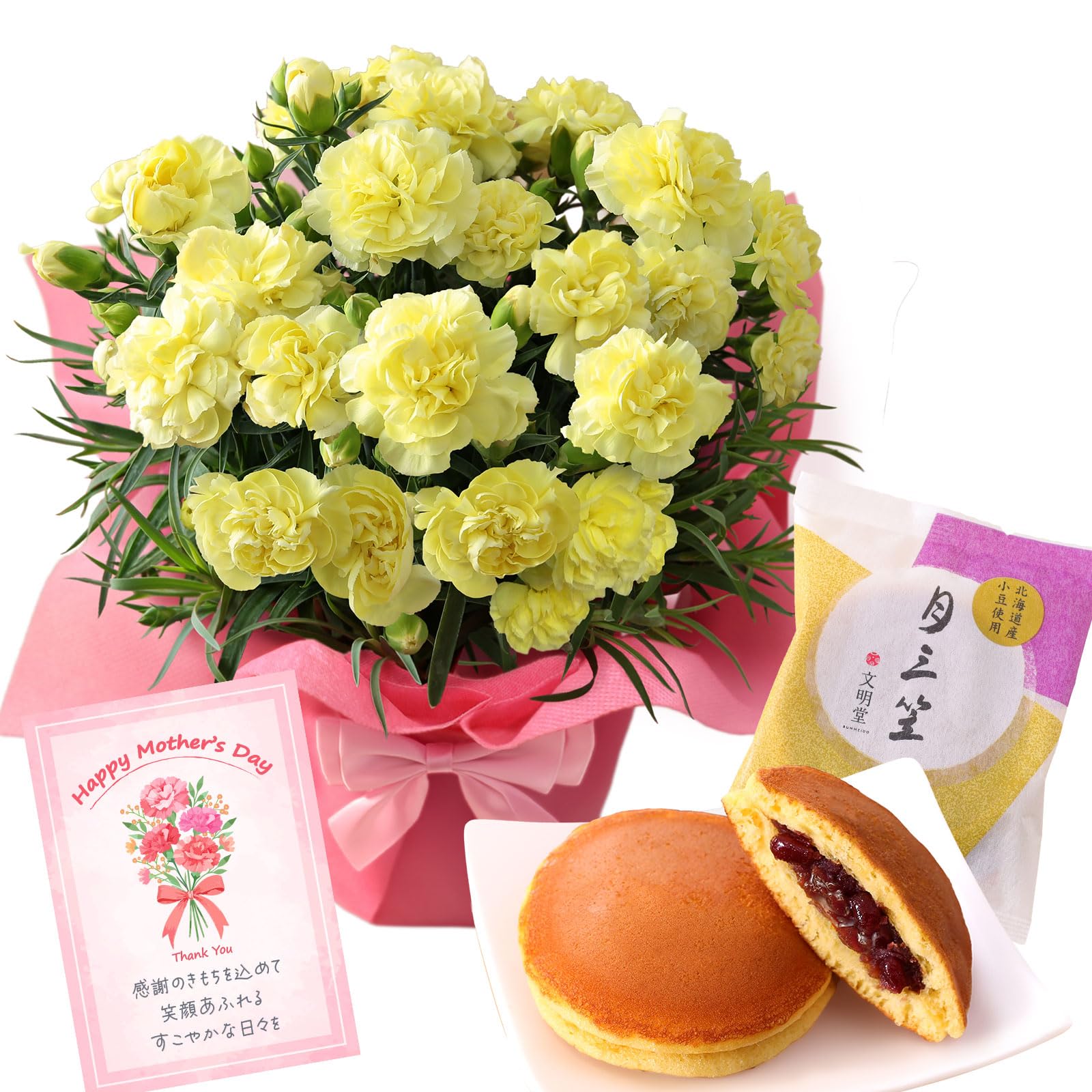Amazon｜母の日 花 鉢植え 花鉢 ギフト プレゼント カーネーション鉢5
