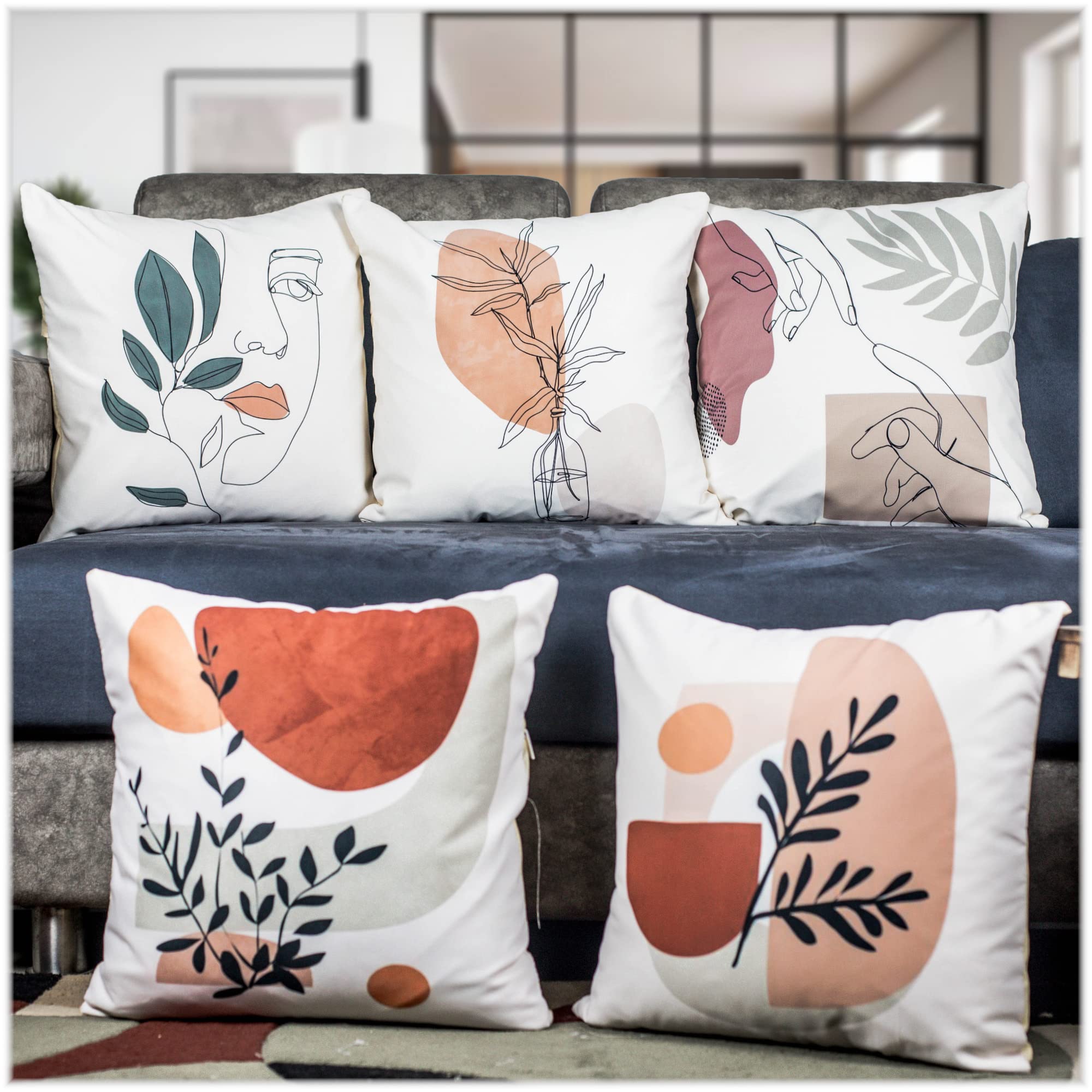 See full amazon price history chart for Amazon Brand - Umi Satin 250TC Cushion Pillow Covers, Multicolor, Set of 5 Cushion Covers (16X16 Inches, Modern Art) Amazon Brand - Umi Satin 250TC Cushion Pillow Covers, Multicolor, Set of 5 Cushion Covers (16X16 Inches, Modern Art) (B0BC6LH9XM) Amazon Price History, Amazon Price Tracker