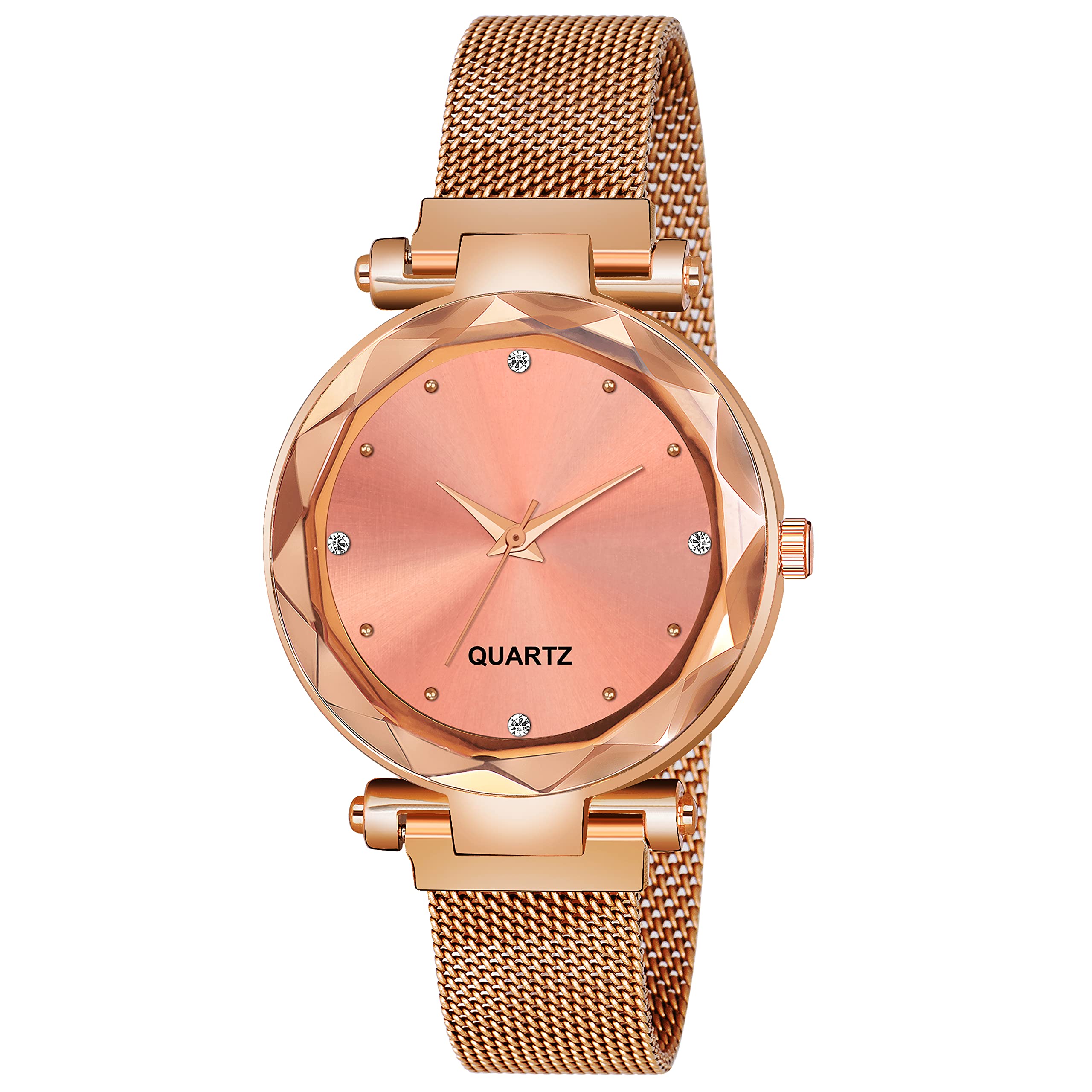 niyati Nx Orange Color 4 Daimouns Dial with Rose Gold Color Maganet Strap for Girl & Women (B09B2FDBY3) Amazon Price History, Amazon Price Tracker