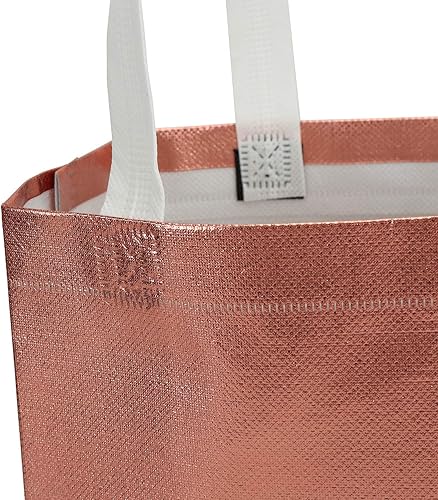 Miniatura 2 de Tosnail 40 Pack 10 x 8 Inch Reusable Present Gift Bag, Medium Grocery Bags, Shopping Tote Bag for Weddings, Birthday, Party