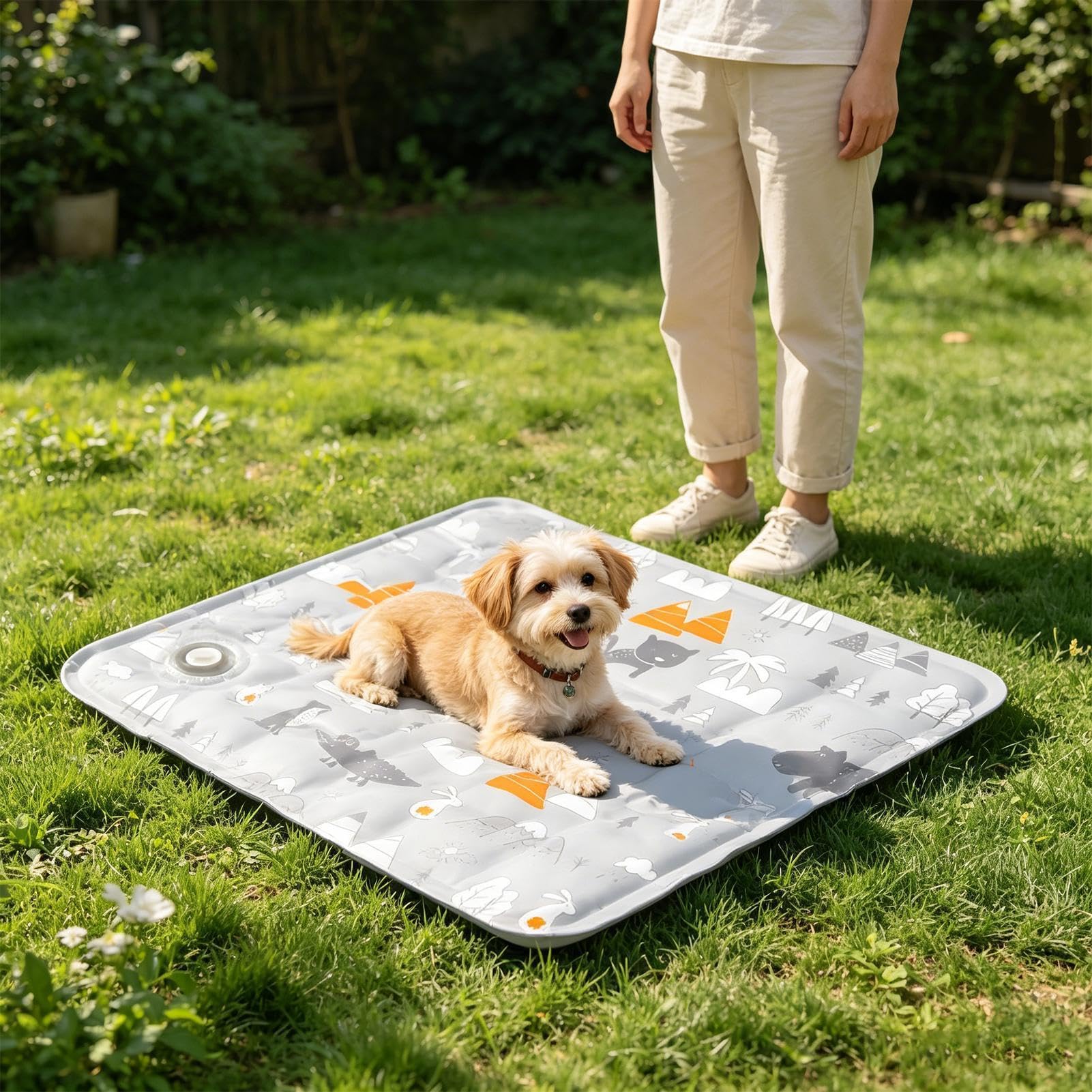 Tapis rafraîchissant pour Chien Imperméable Confortable Portable