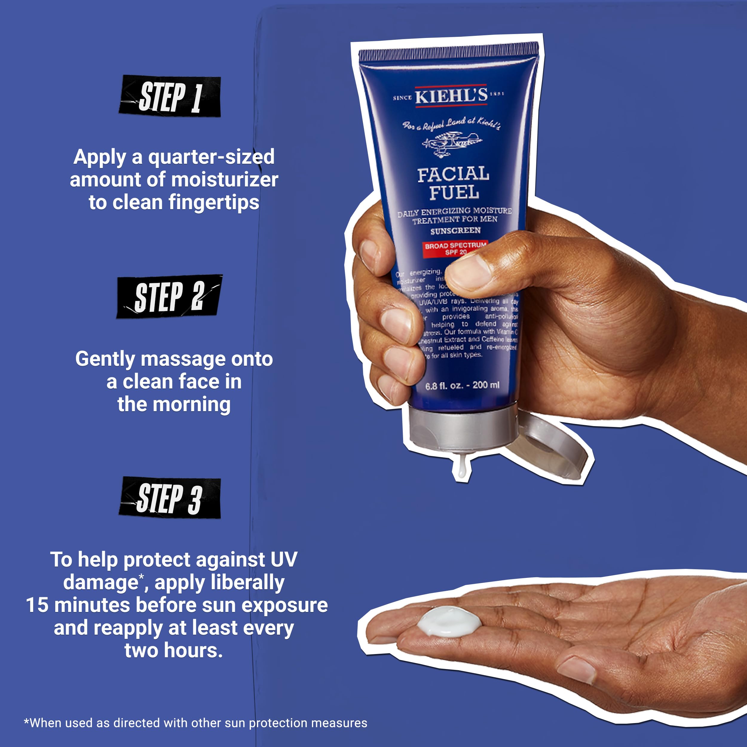 Kiehl's Facial Fuel Men's Energizing Moisturizer SPF 20