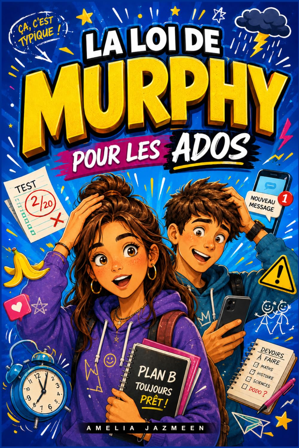 La Loi de Murphy pour les Ados: Des histoires réalistes et des leçons simples pour apprendre à gérer les imprévus, développer la confiance et mieux réagir au quotidien